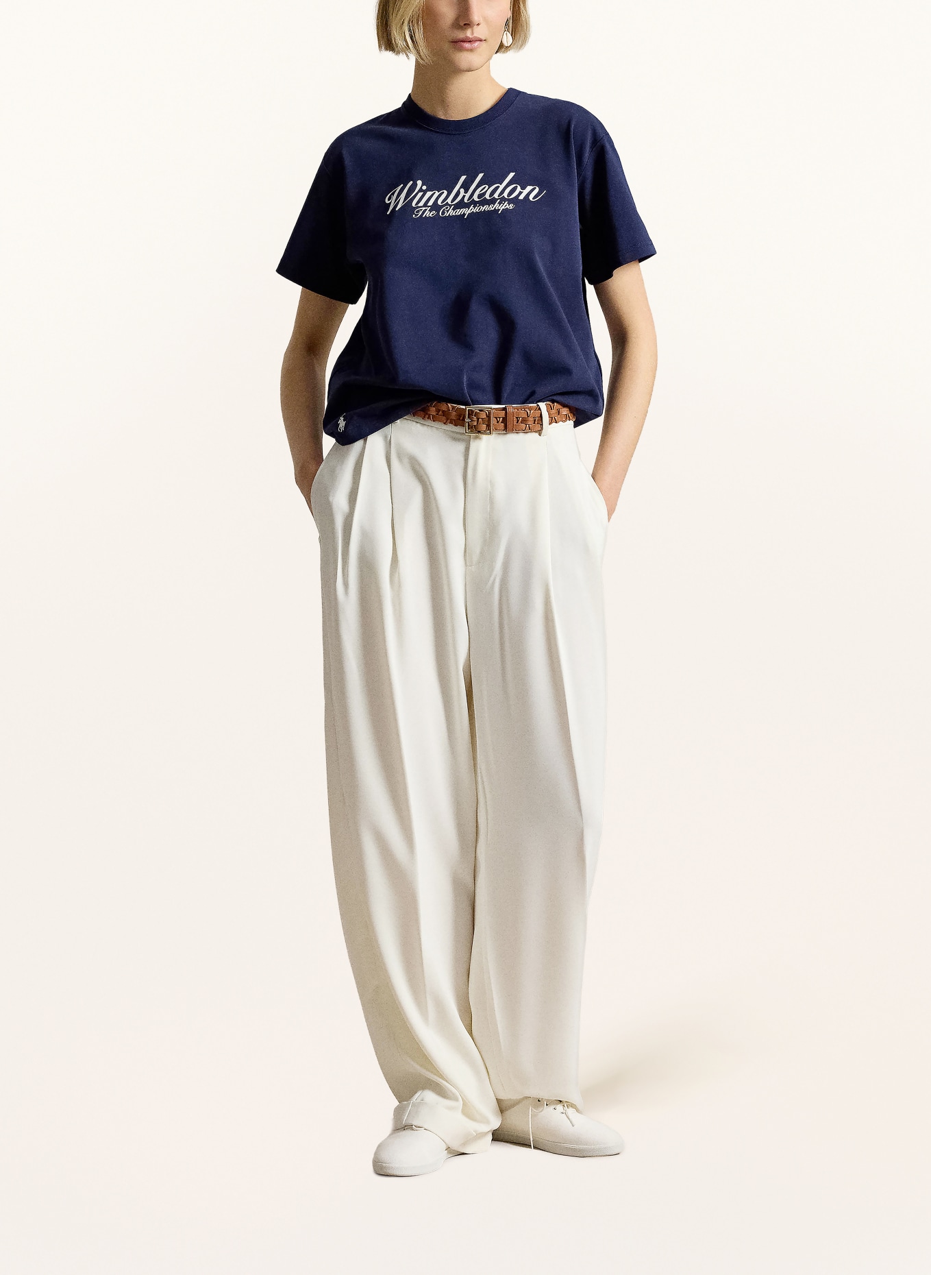 POLO RALPH LAUREN T-shirt: BLEU FONCÉ