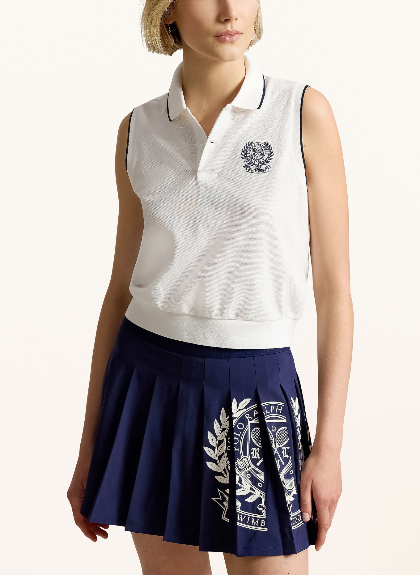POLO RALPH LAUREN Piké polokošile: BÍLÁ