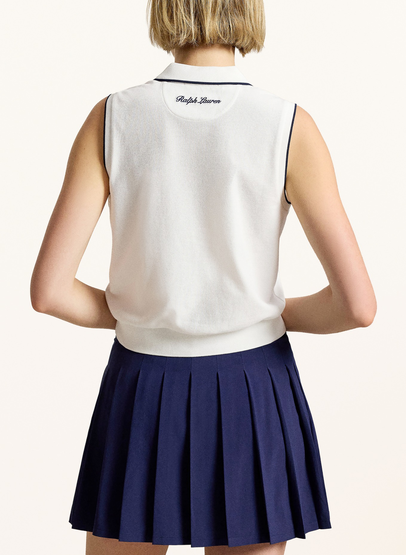 POLO RALPH LAUREN Piké polokošile: BÍLÁ