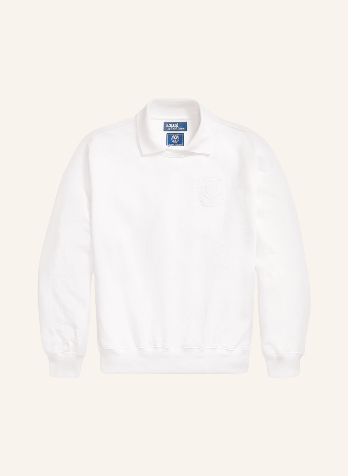 POLO RALPH LAUREN Sweat-shirt: BLANC