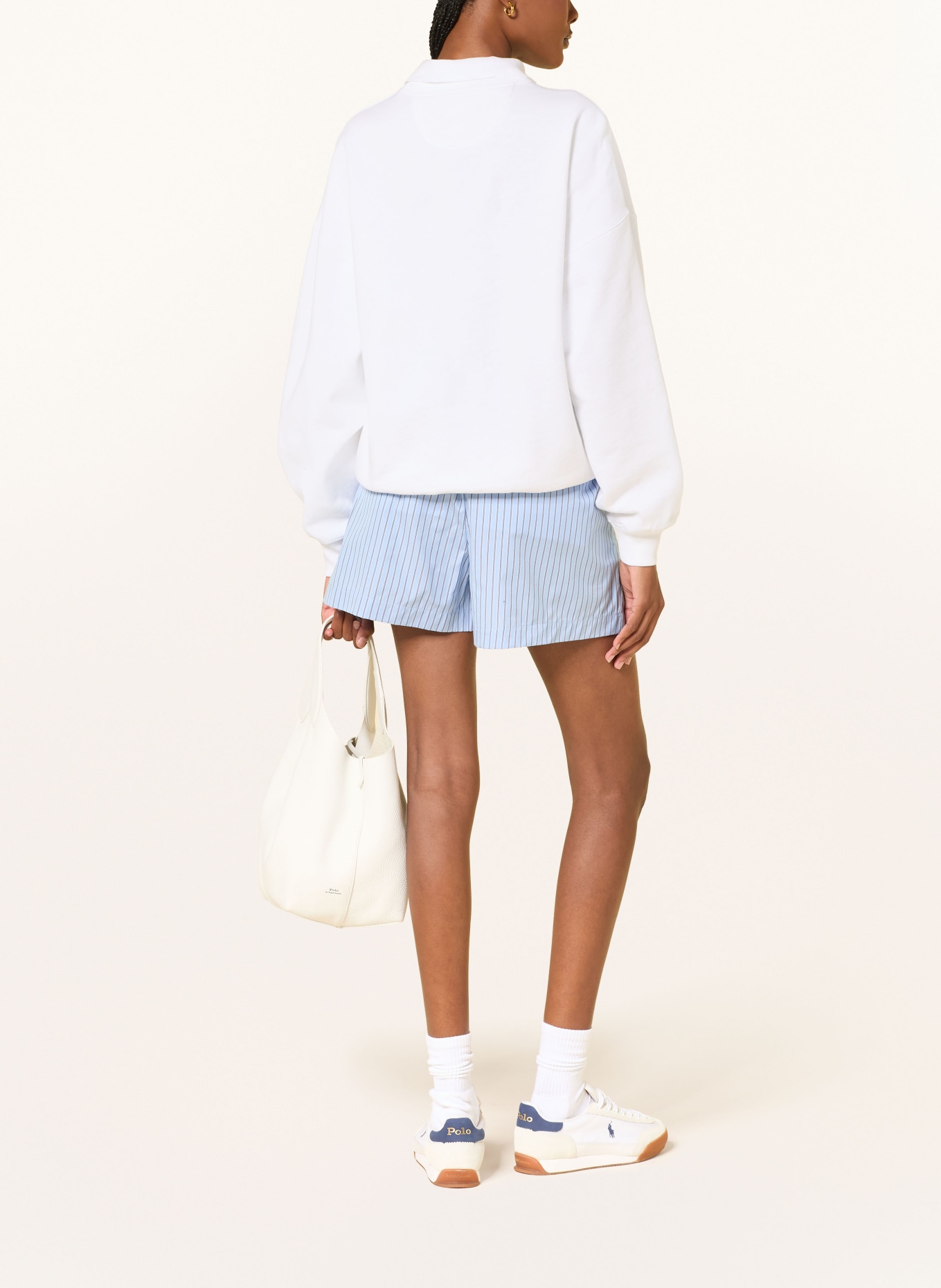 POLO RALPH LAUREN Sweat-shirt: BLANC