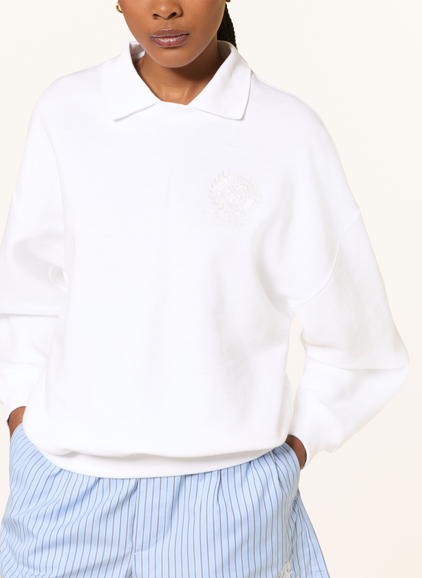 POLO RALPH LAUREN Sweat-shirt: BLANC