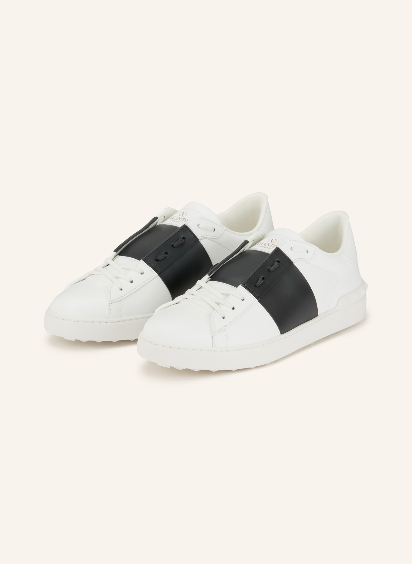 VALENTINO GARAVANI Sneakers OPEN: BLACK / WHITE