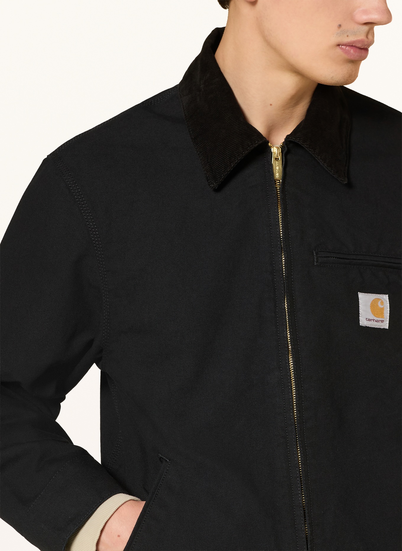 carhartt WIP Blouson DETROIT: SCHWARZ