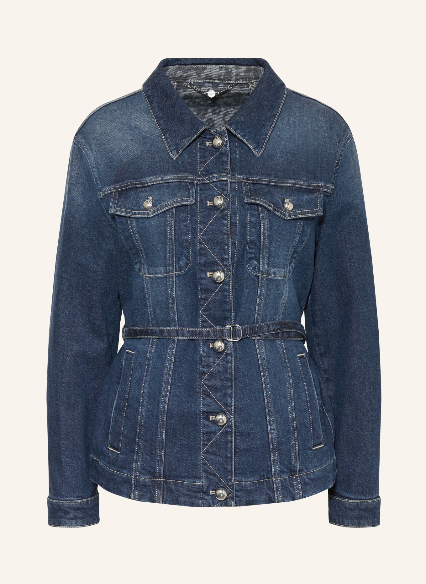 MARC CAIN Denim jacket: 357 vintage indigo
