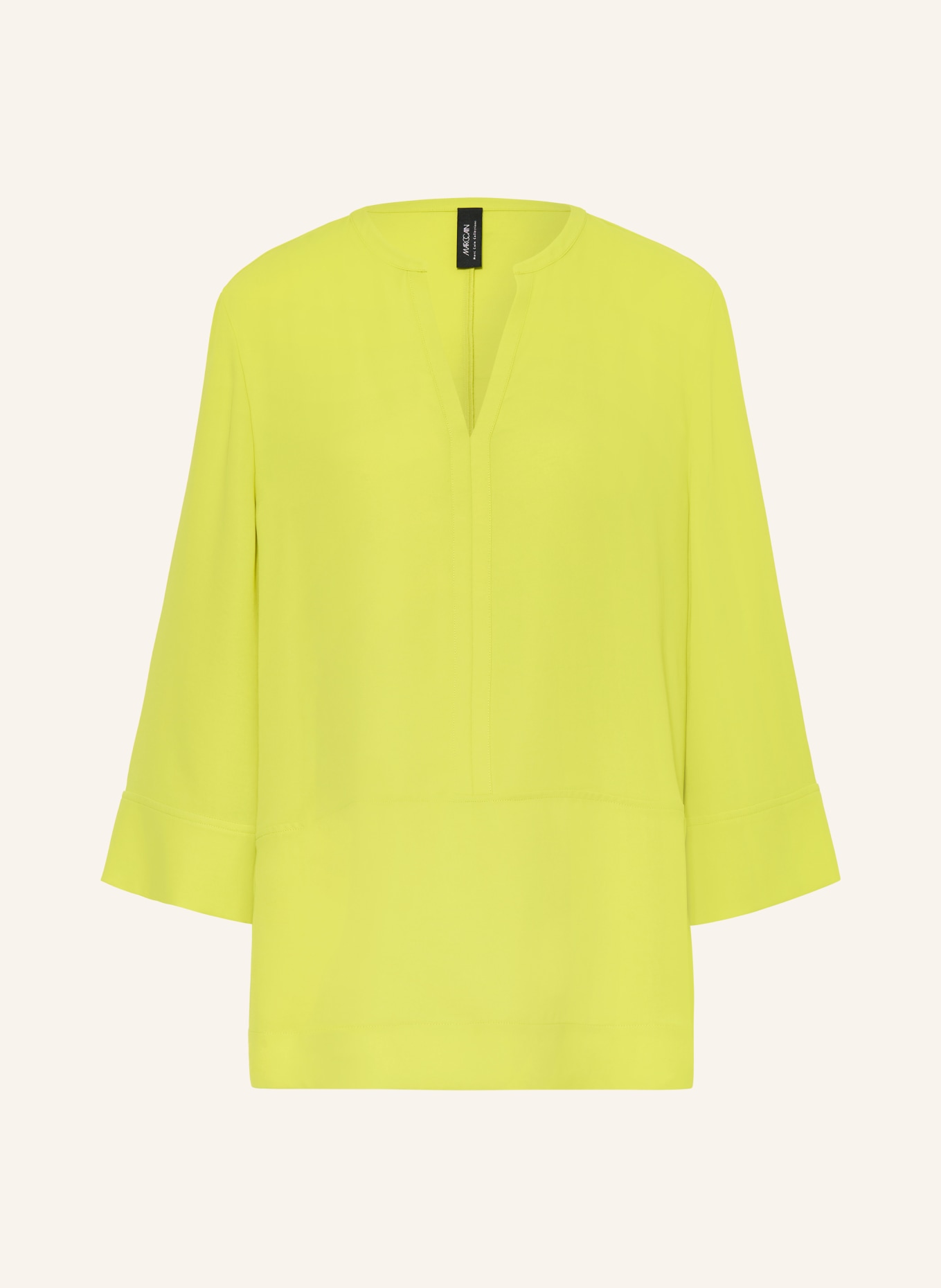 MARC CAIN Oversized-Blusenshirt mit 3/4-Arm: 513 apple green new