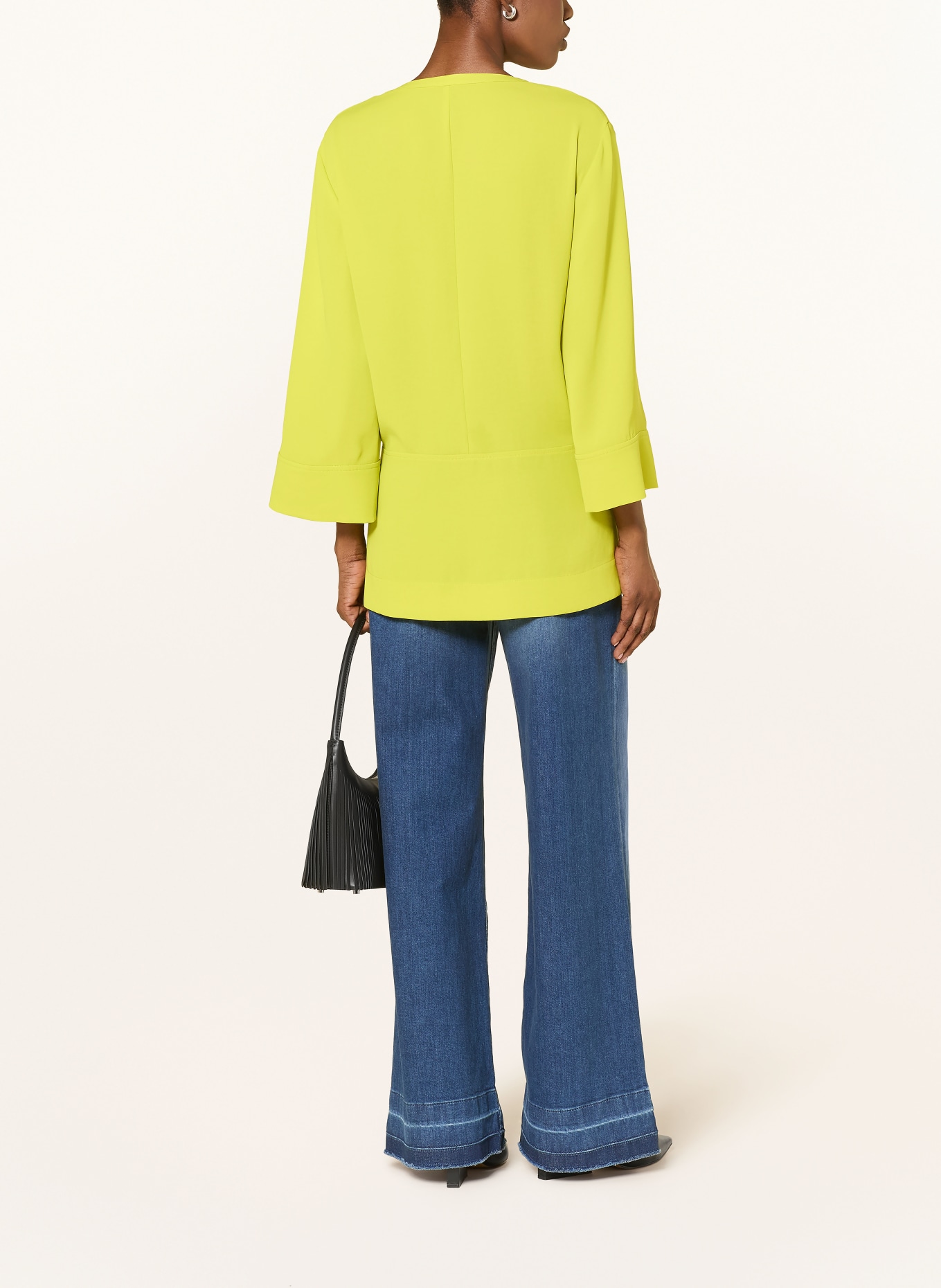MARC CAIN Oversized-Blusenshirt mit 3/4-Arm: 513 apple green new