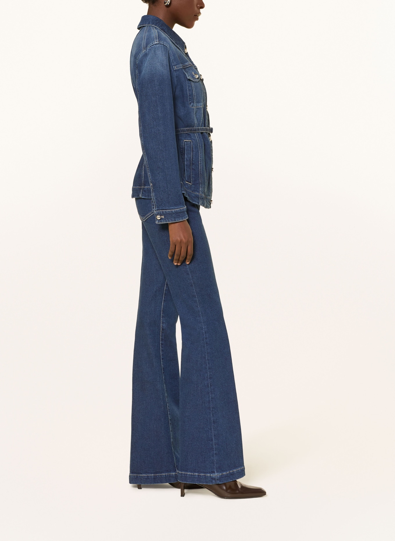 MARC CAIN Flared Jeans FRENDA: 357 vintage indigo