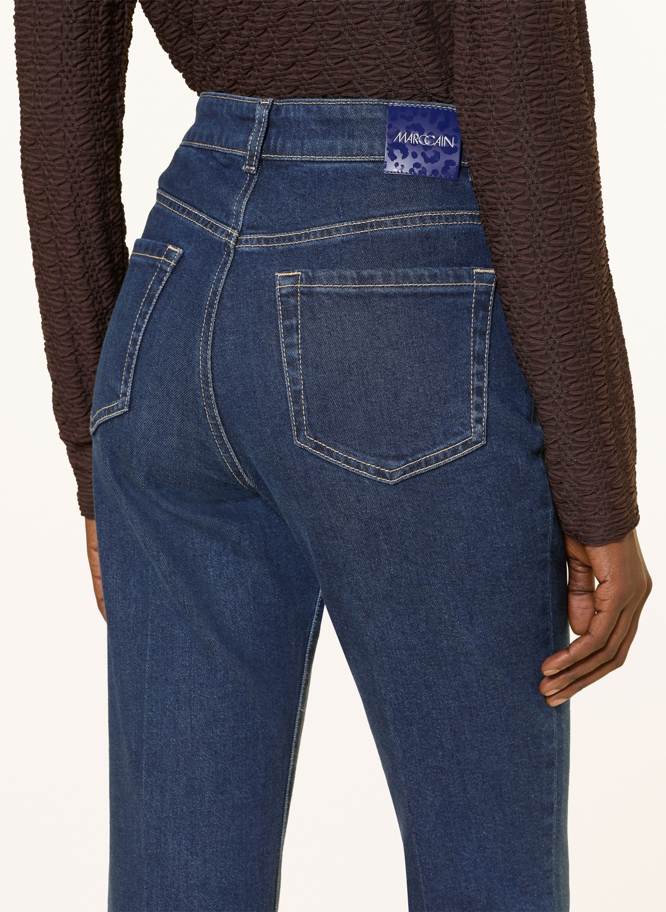 MARC CAIN Flared Jeans FRENDA: 357 vintage indigo