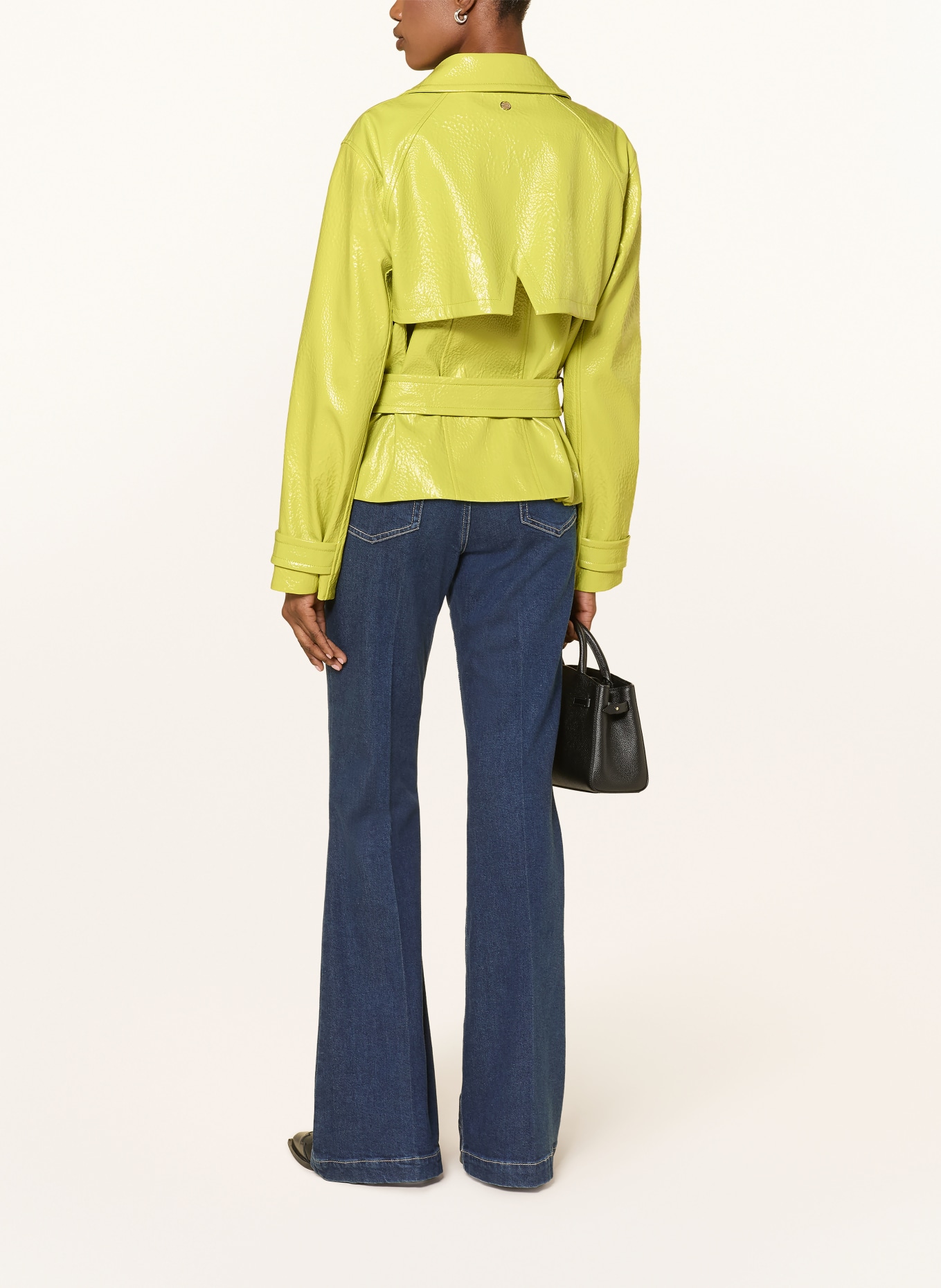 MARC CAIN Jacke in Lederoptik: 513 apple green new