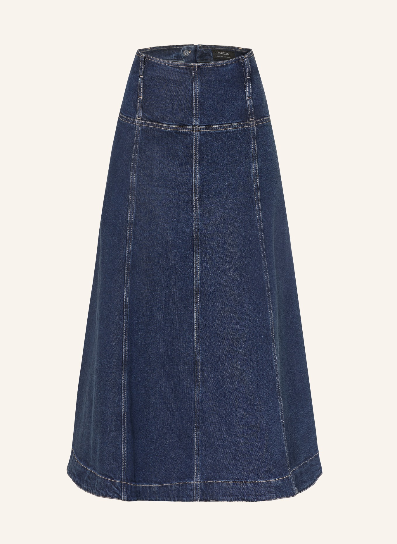 MARC CAIN Denim skirt: 357 vintage indigo