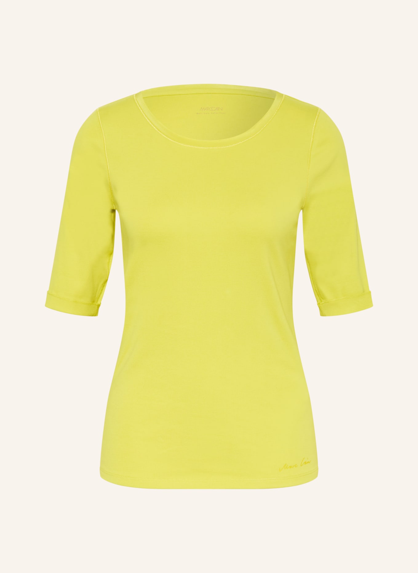 MARC CAIN T-Shirt: 513 apple green new