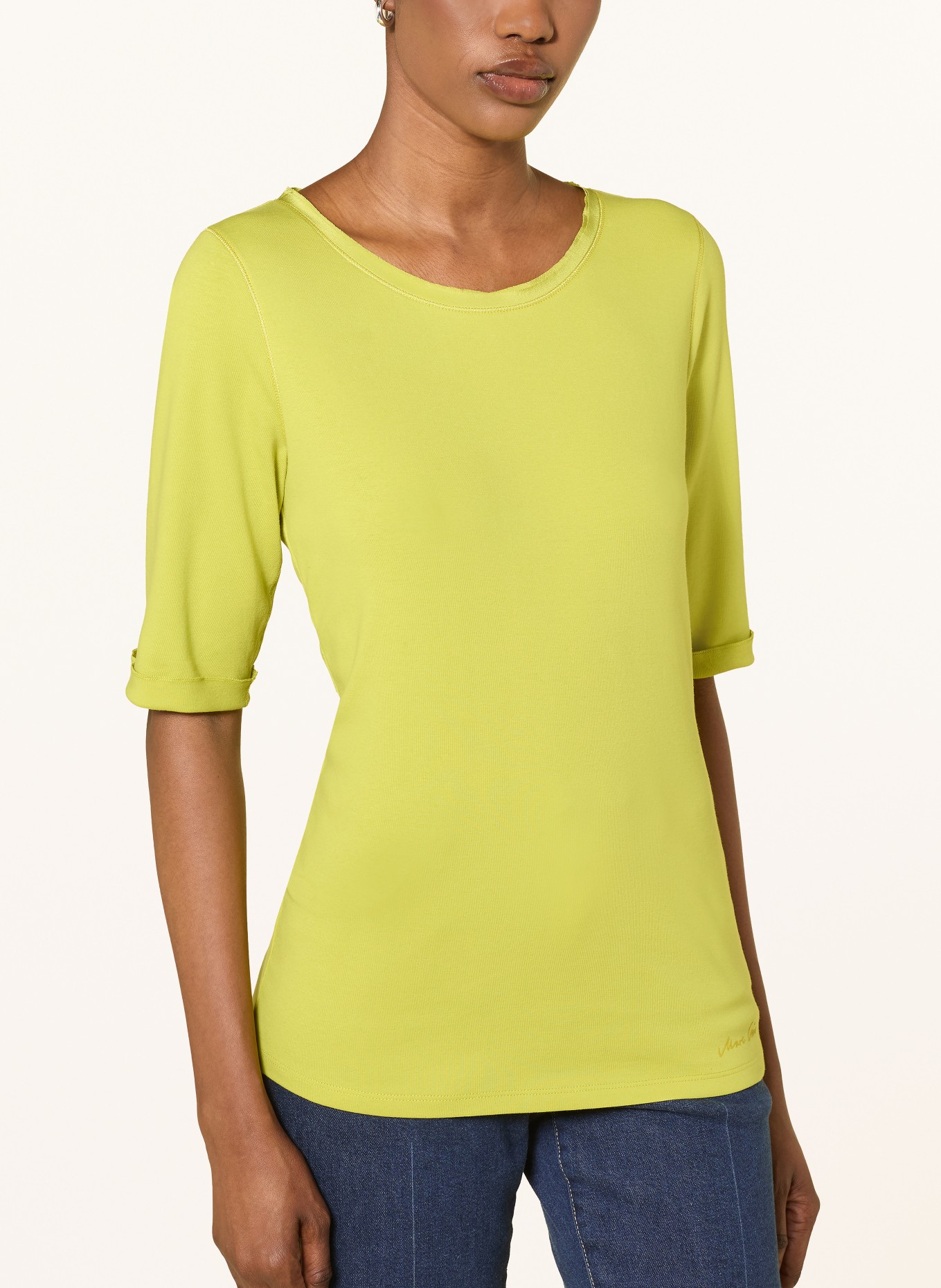 MARC CAIN T-Shirt: 513 apple green new