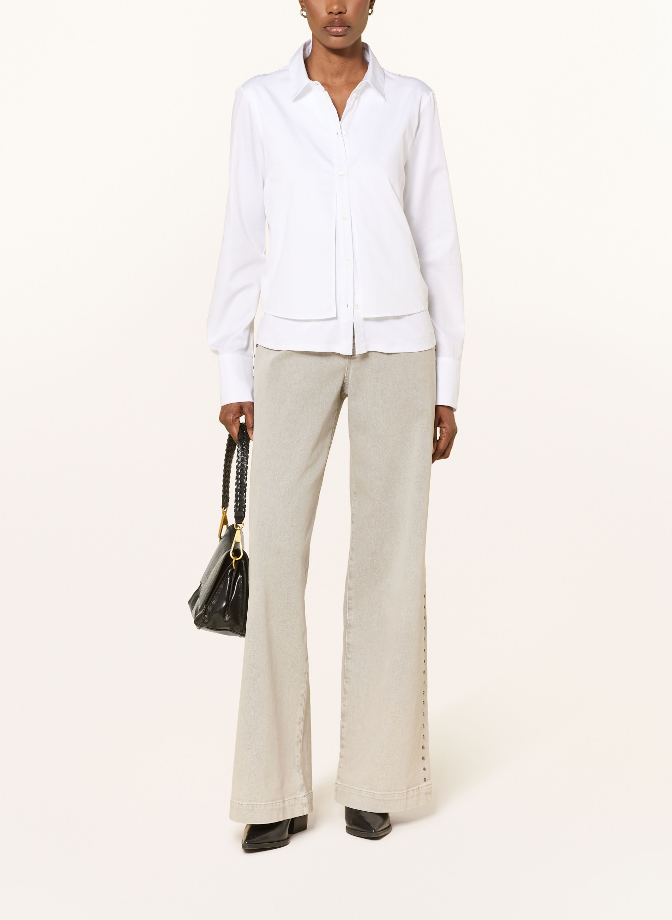 MARC CAIN Hemdbluse: 100 WHITE