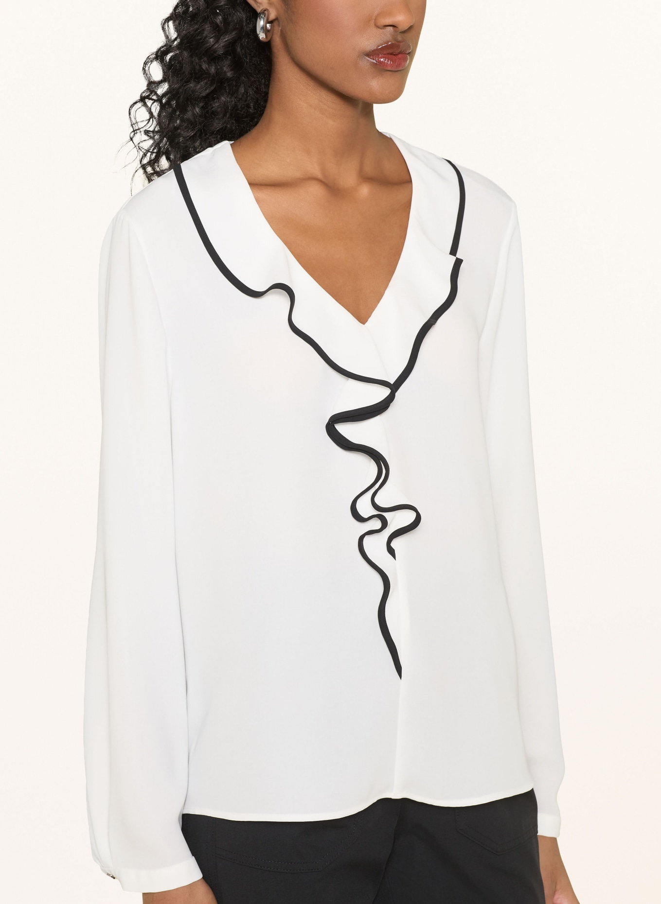 MARC CAIN Blusenshirt mit Volants: 110 off