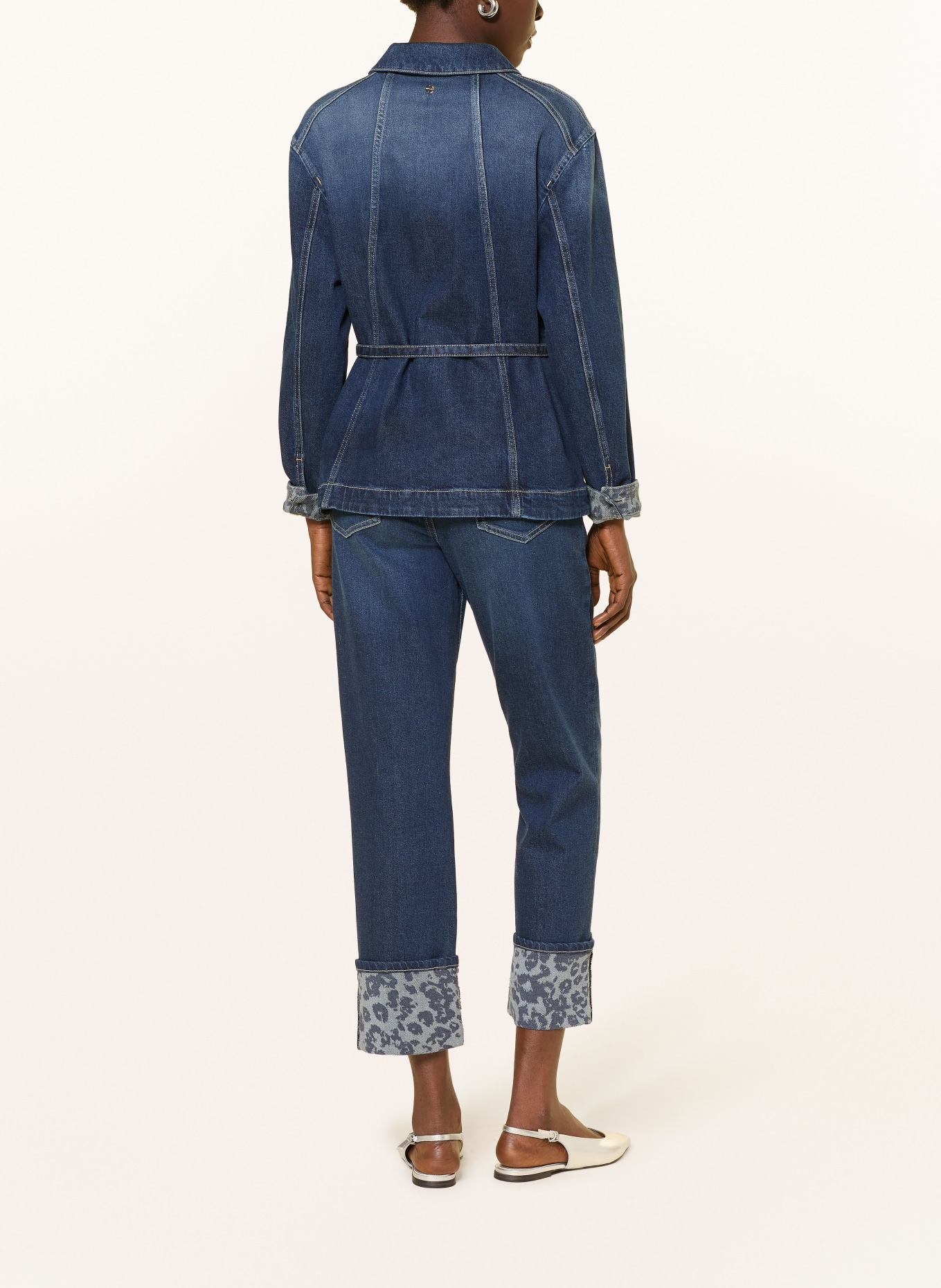 MARC CAIN Cropped Jeans FENDOU: 357 vintage indigo