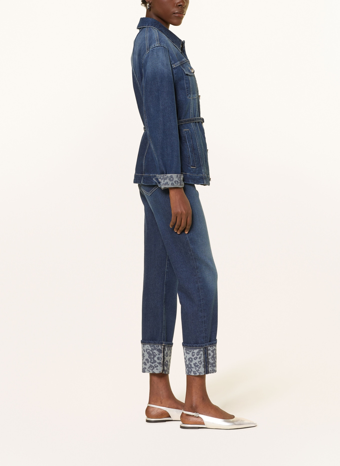 MARC CAIN Cropped Jeans FENDOU: 357 vintage indigo