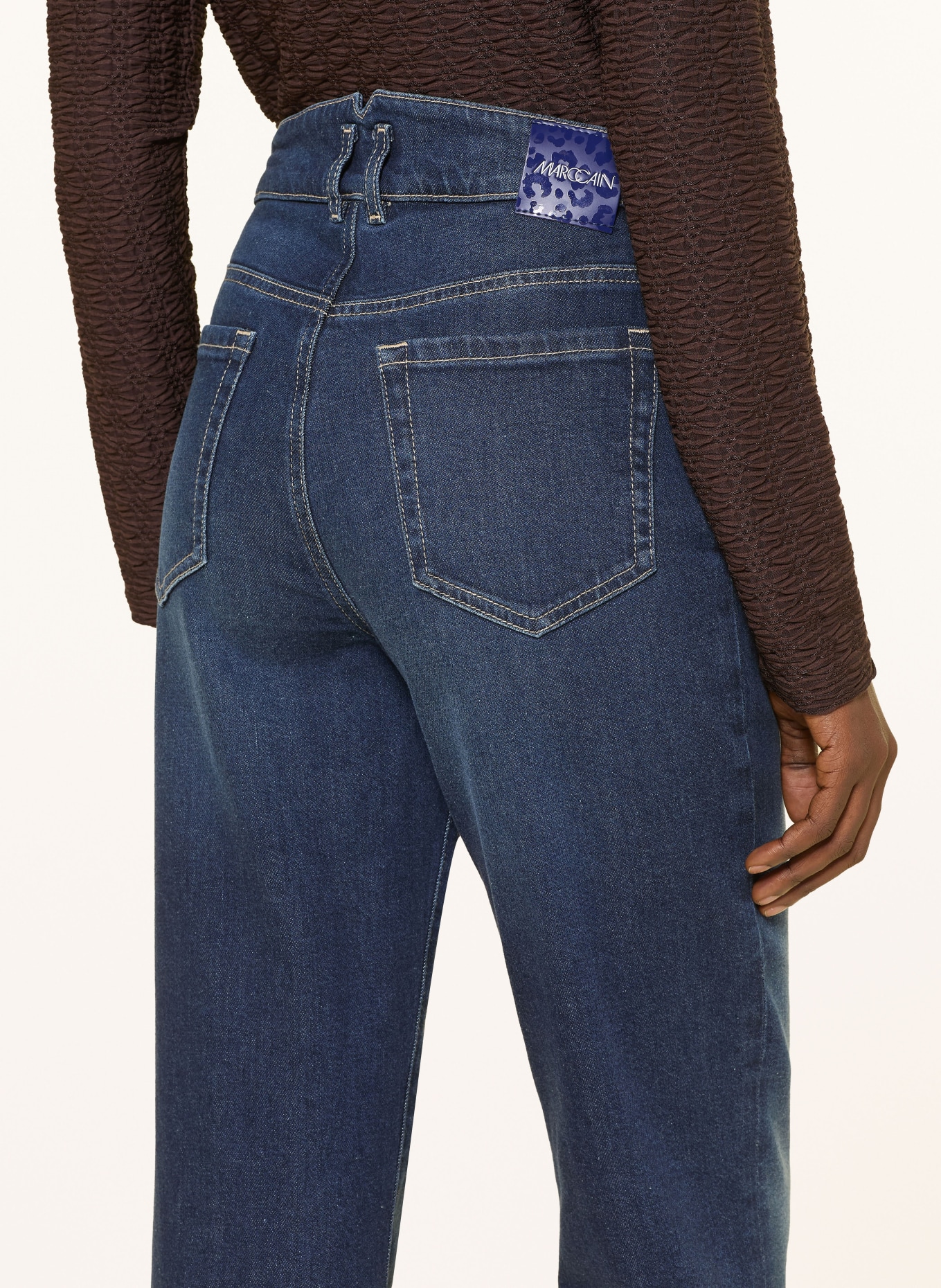 MARC CAIN Cropped Jeans FENDOU: 357 vintage indigo