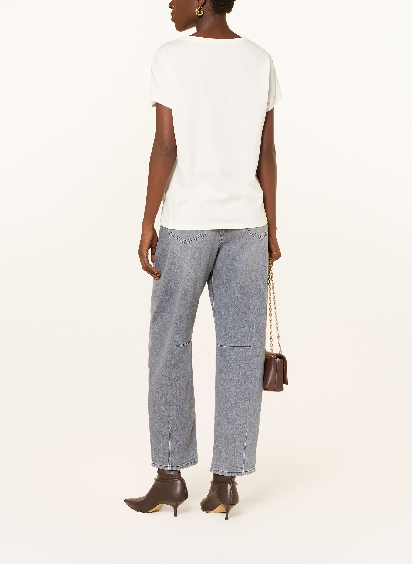 MARC CAIN T-Shirt mit Schmucksteinen: 110 off