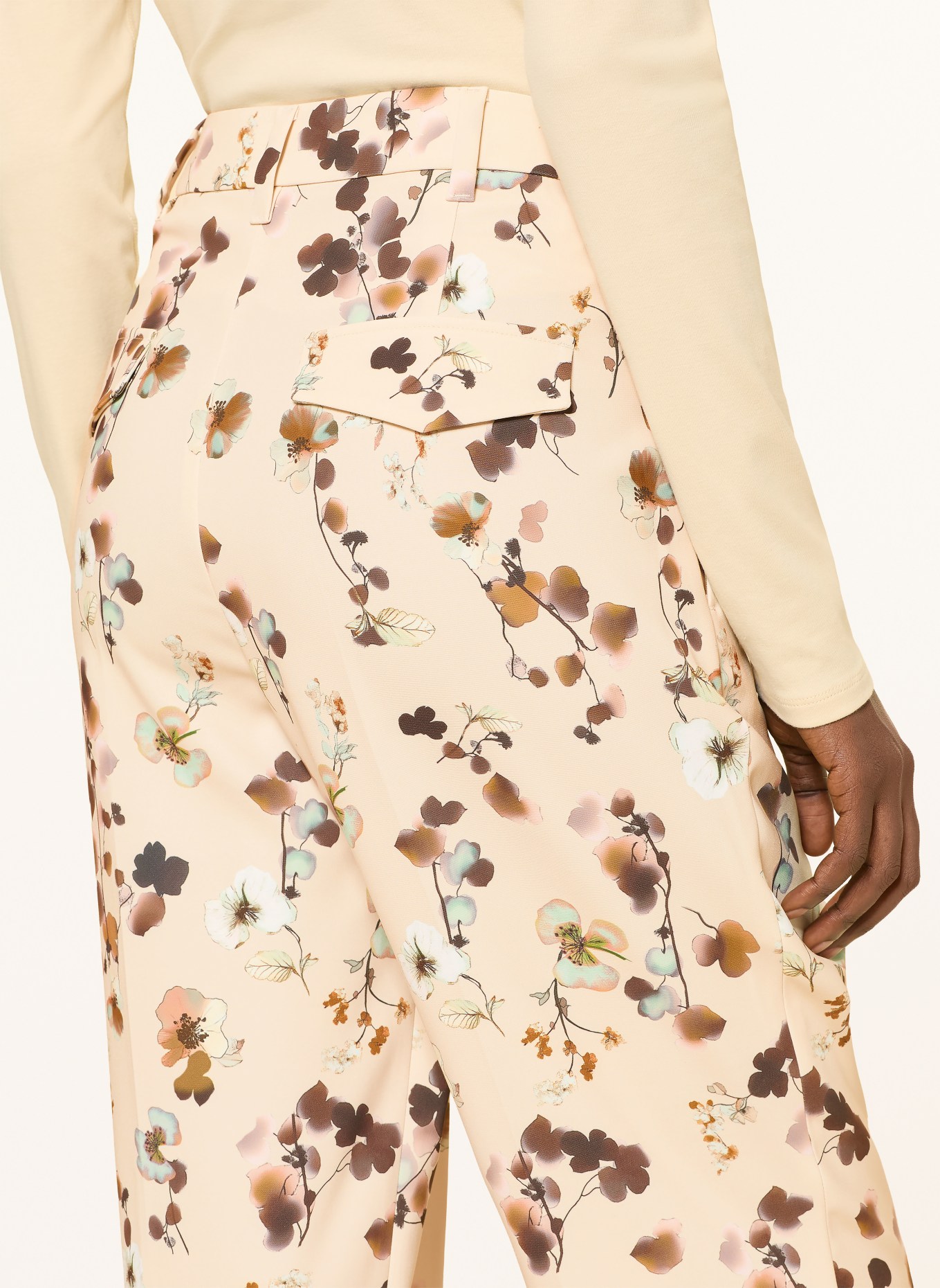 MARC CAIN Hose FAQUS: 126 lamb`s wool
