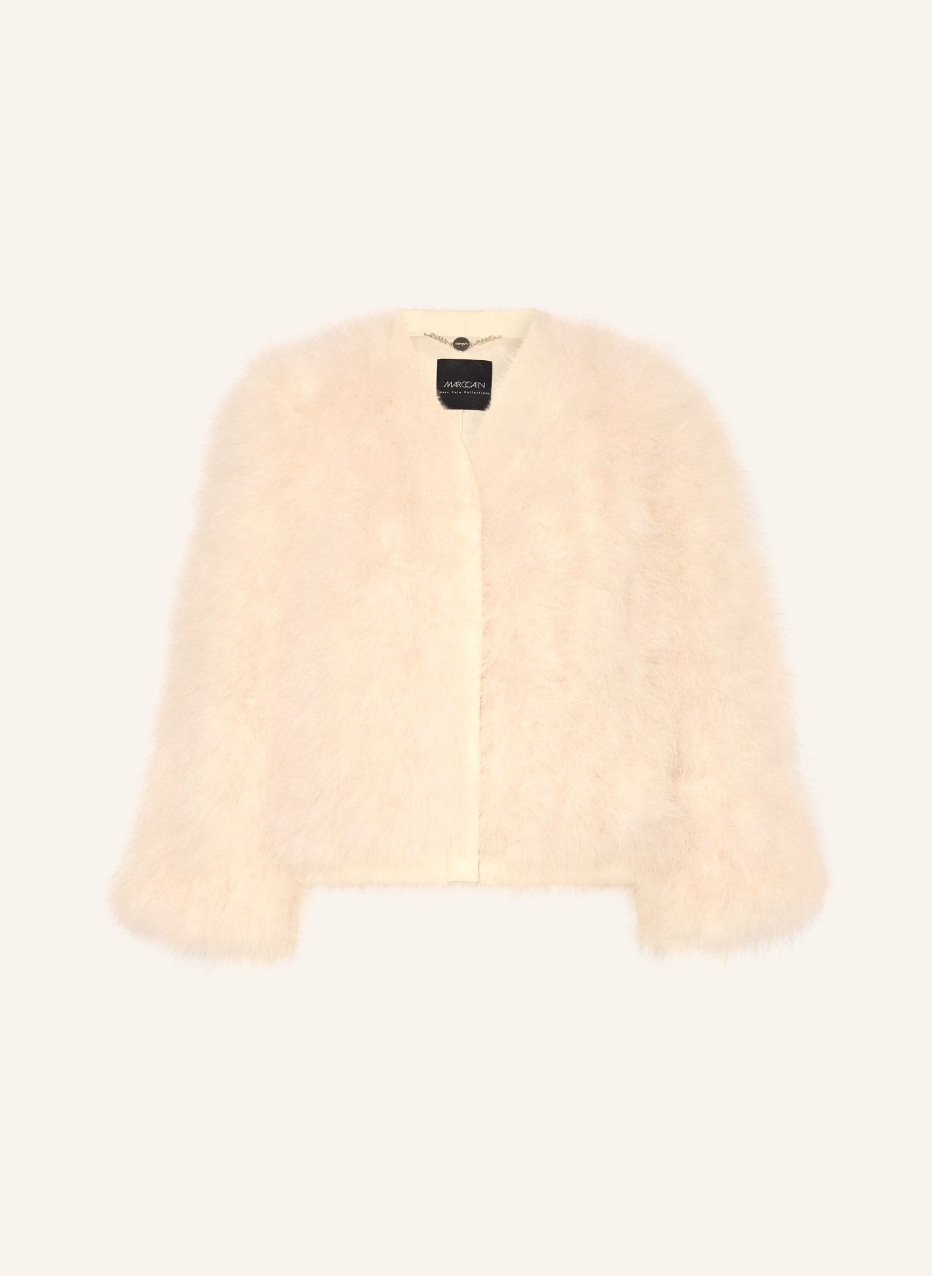 MARC CAIN Blouson: 126 lamb`s wool