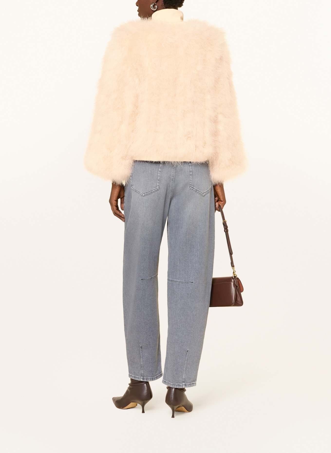 MARC CAIN Blouson: 126 lamb`s wool