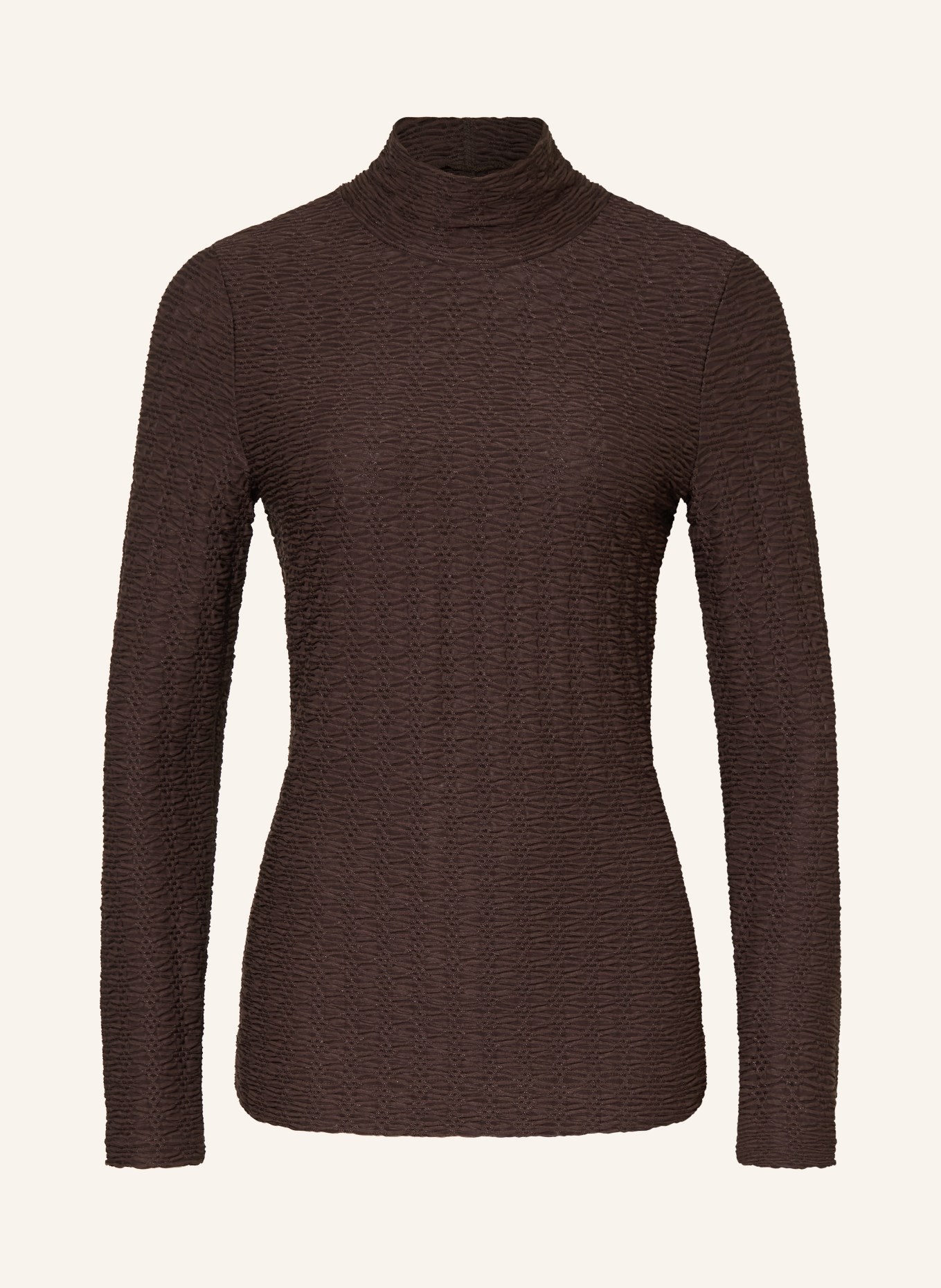 MARC CAIN Longsleeve: 697 seal brown