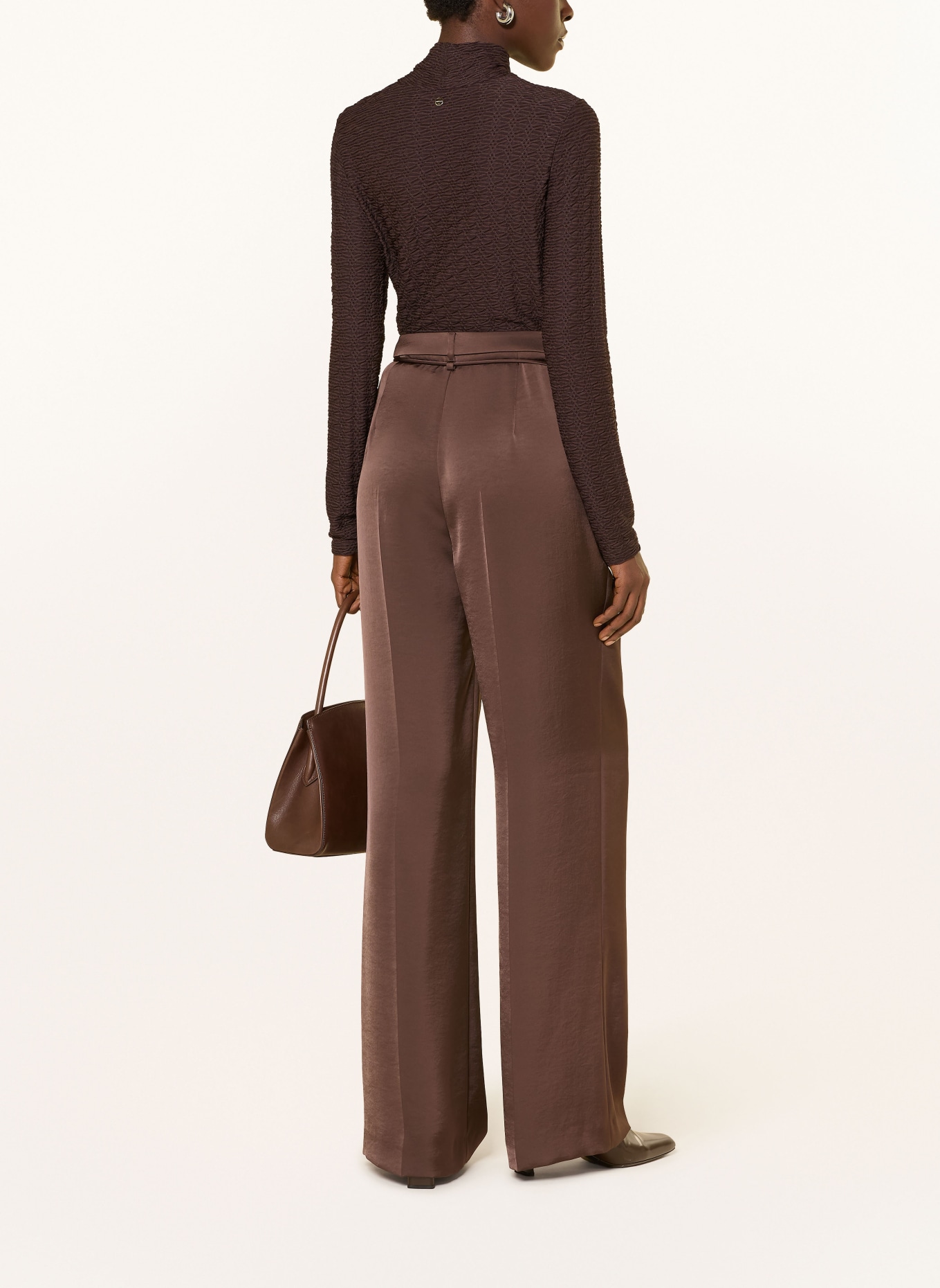 MARC CAIN Longsleeve: 697 seal brown