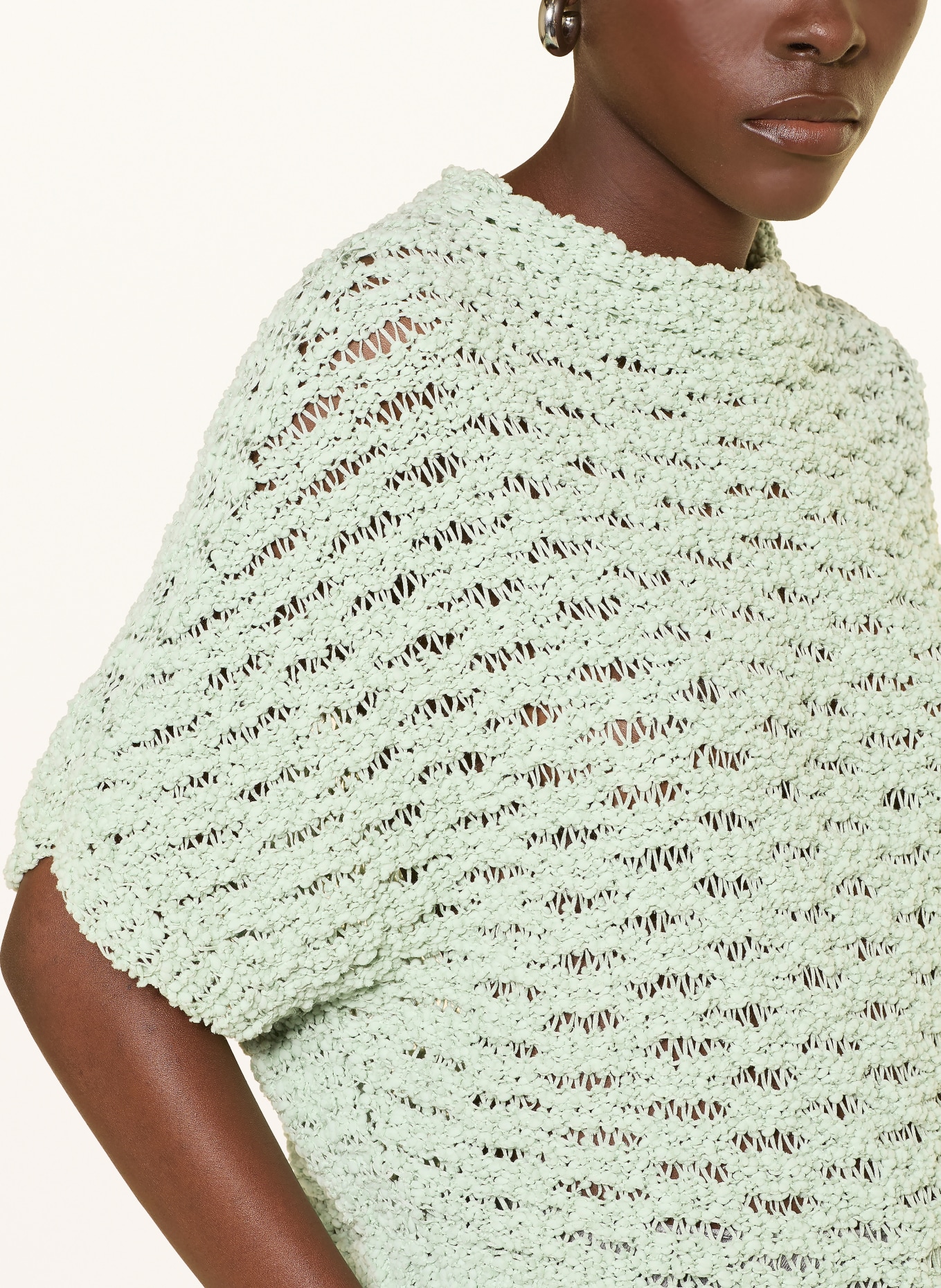 MARC CAIN Sweter z dzianiny: 505 silt green