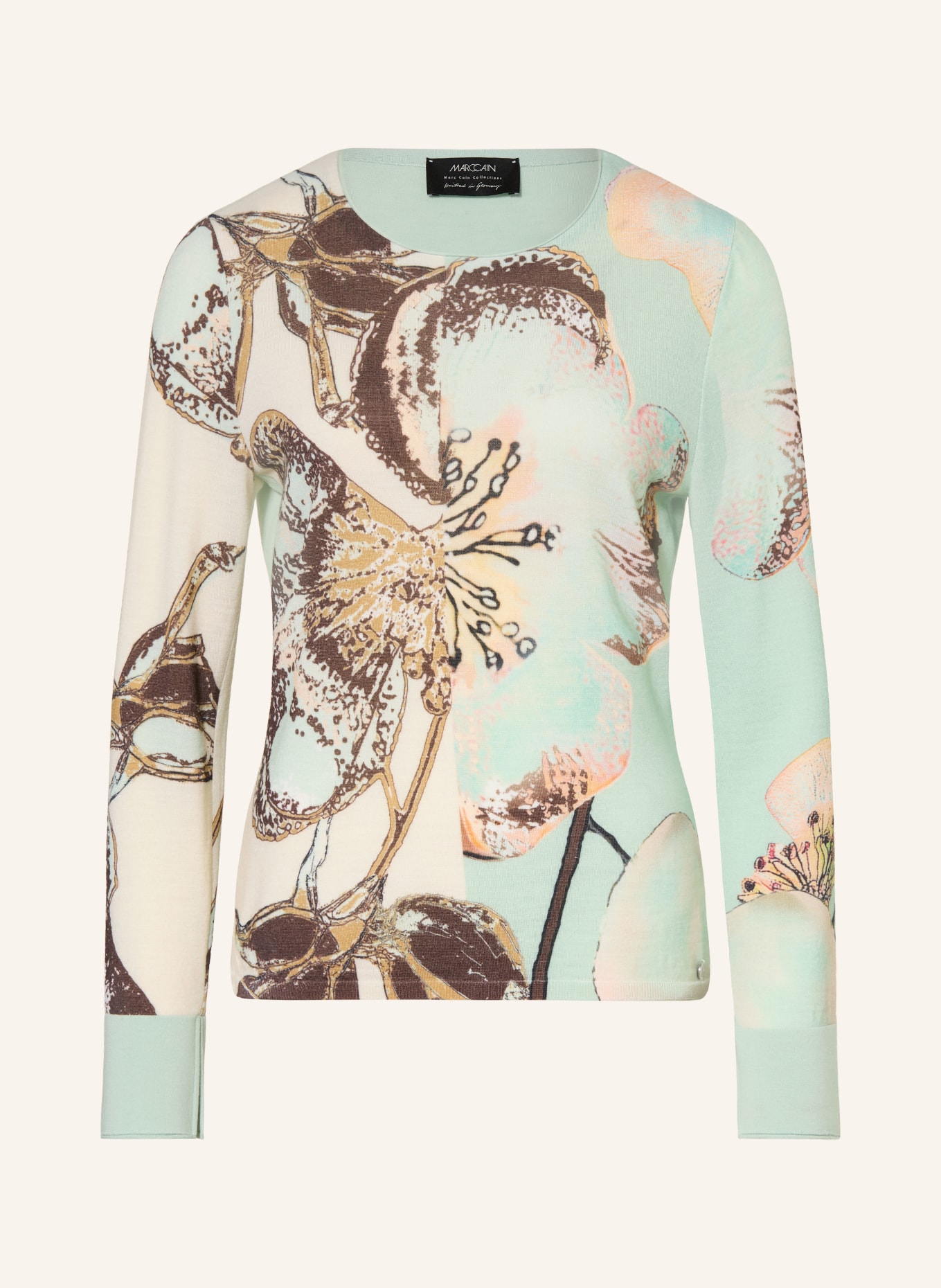 MARC CAIN Pulls: 126 lamb`s wool