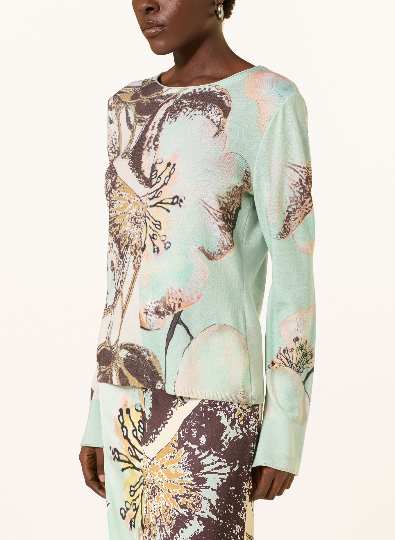 MARC CAIN Pulls: 126 lamb`s wool