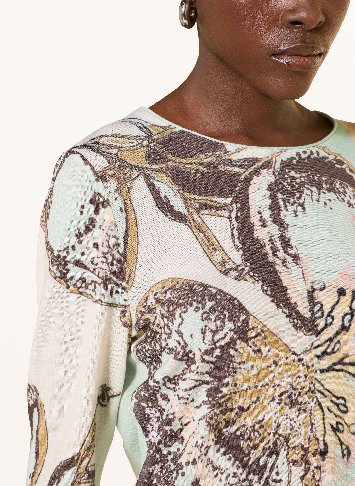 MARC CAIN Pulls: 126 lamb`s wool