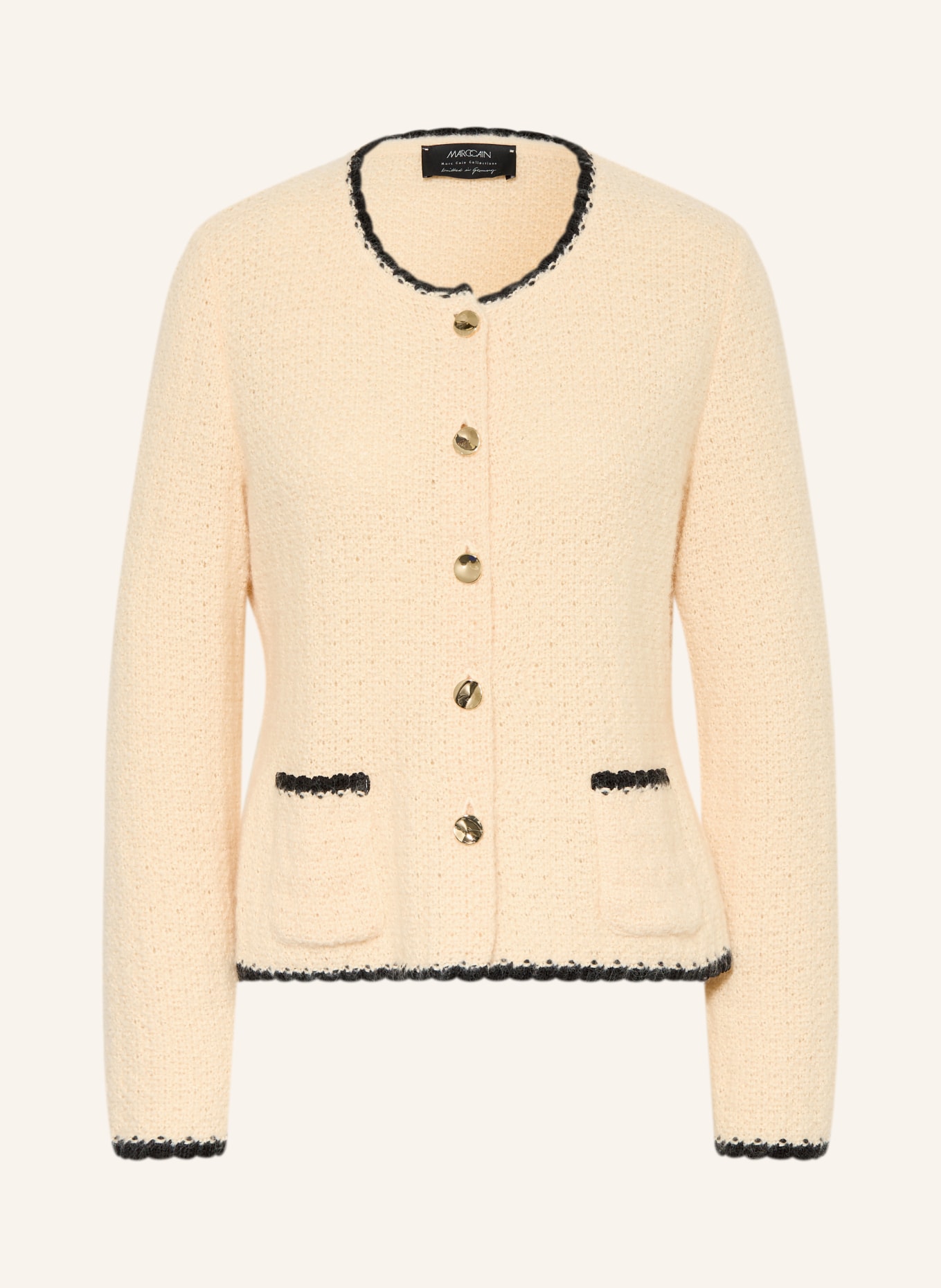MARC CAIN Strickjacke: 126 lamb`s wool
