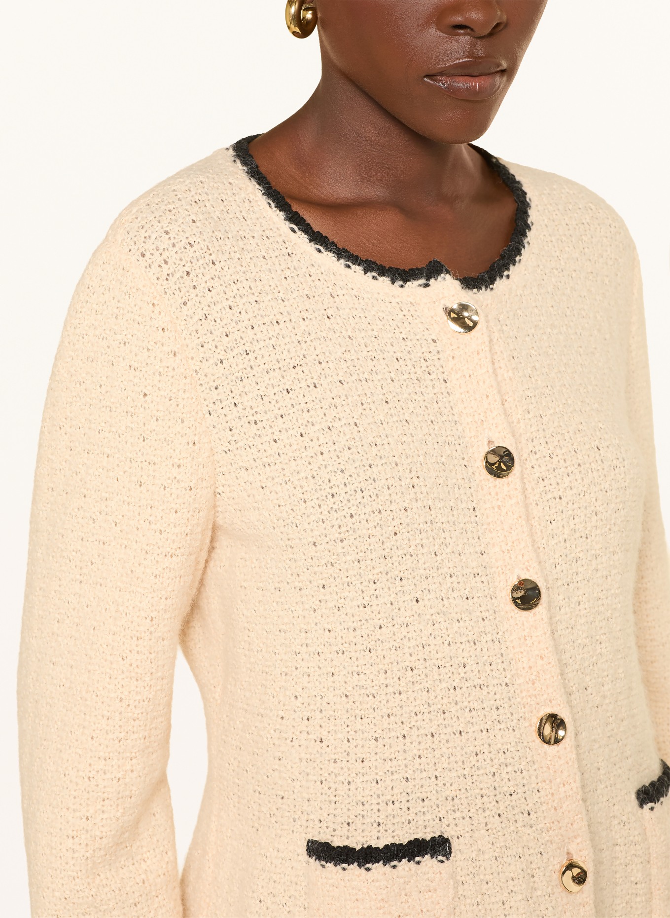 MARC CAIN Strickjacke: 126 lamb`s wool