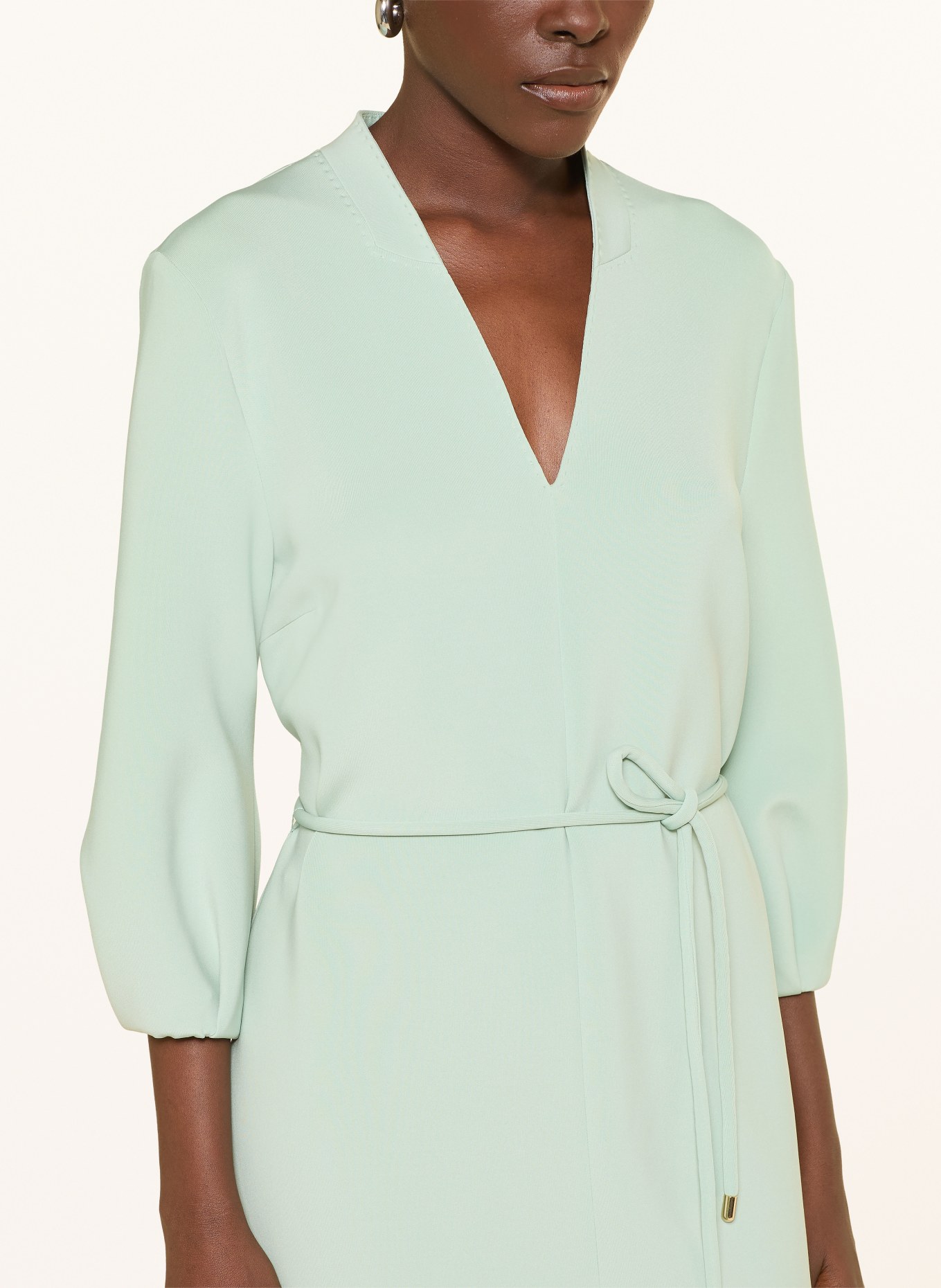 MARC CAIN Kleid mit 3/4-Arm: 505 silt green