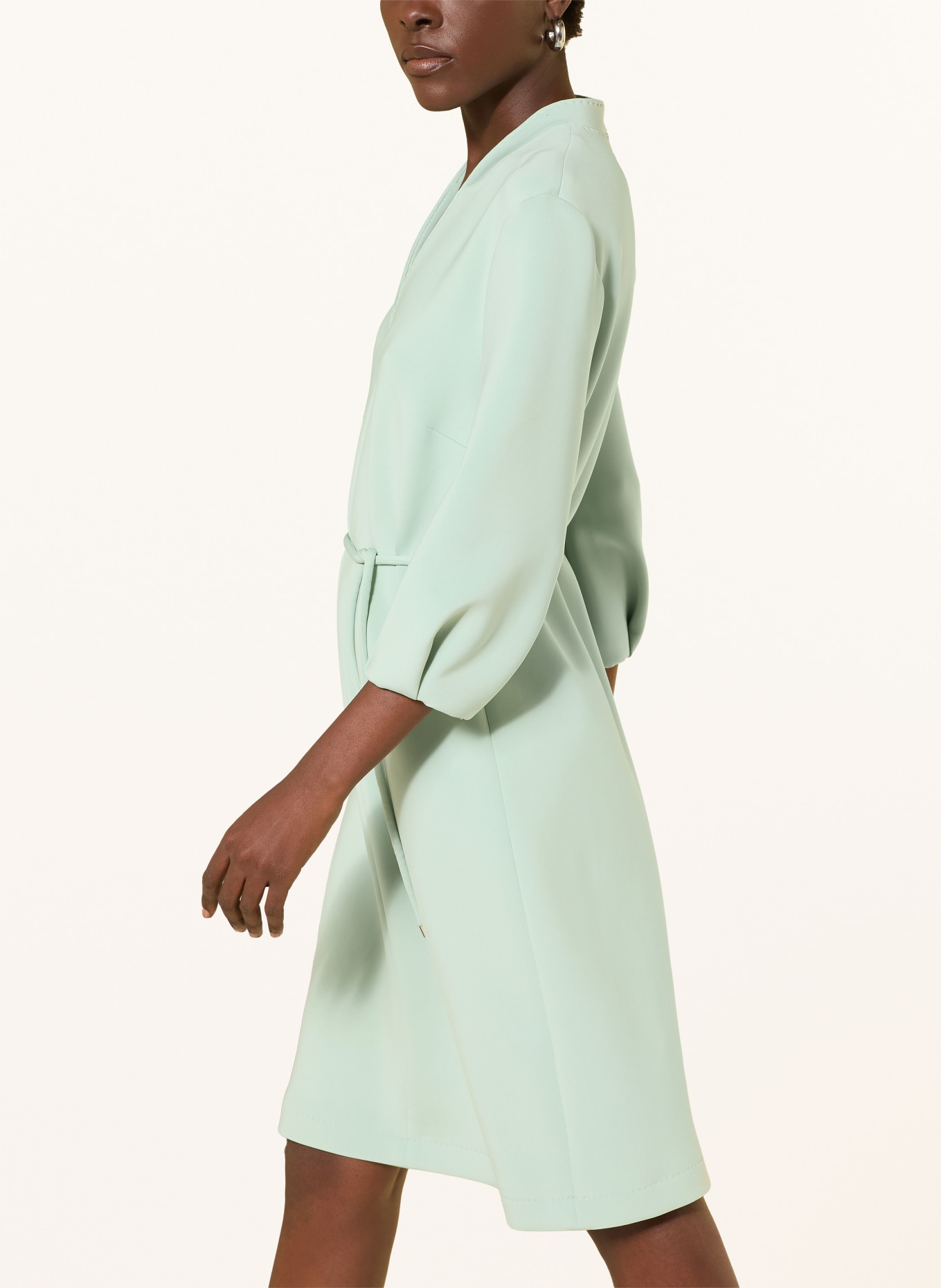 MARC CAIN Kleid mit 3/4-Arm: 505 silt green