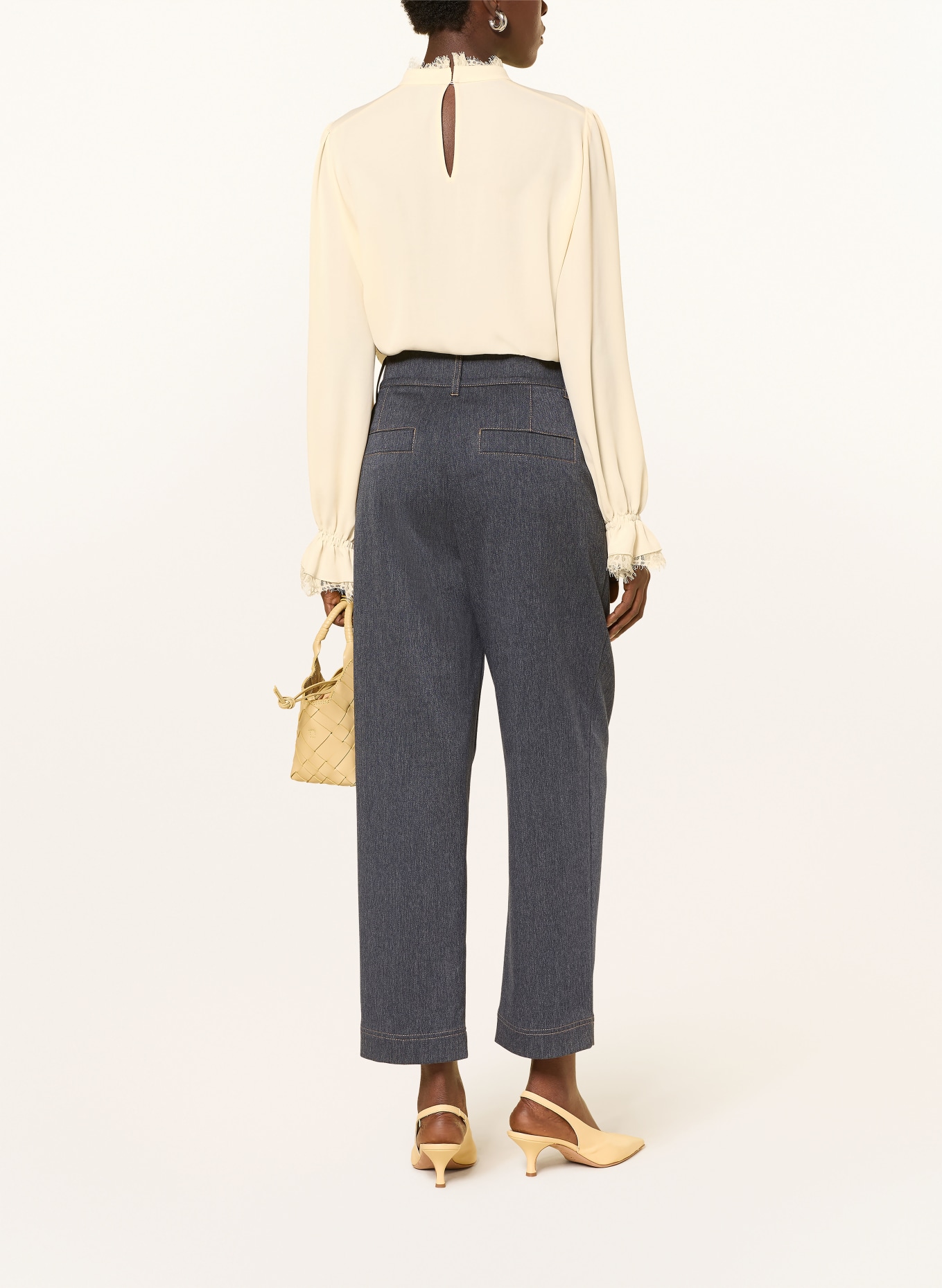 MARC CAIN Chemisier à dentelle: 126 lamb`s wool