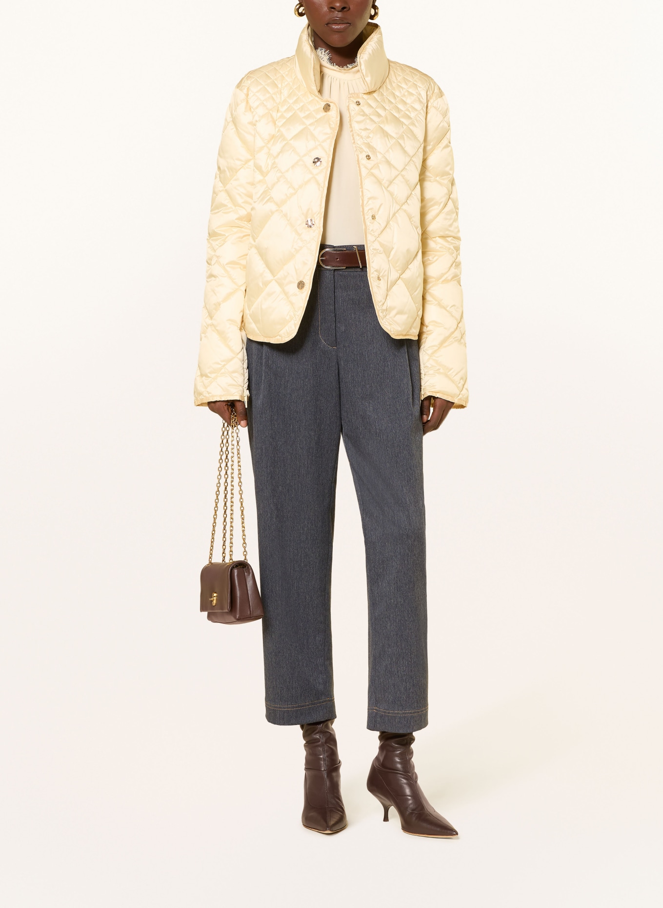 MARC CAIN Steppjacke: 126 lamb`s wool