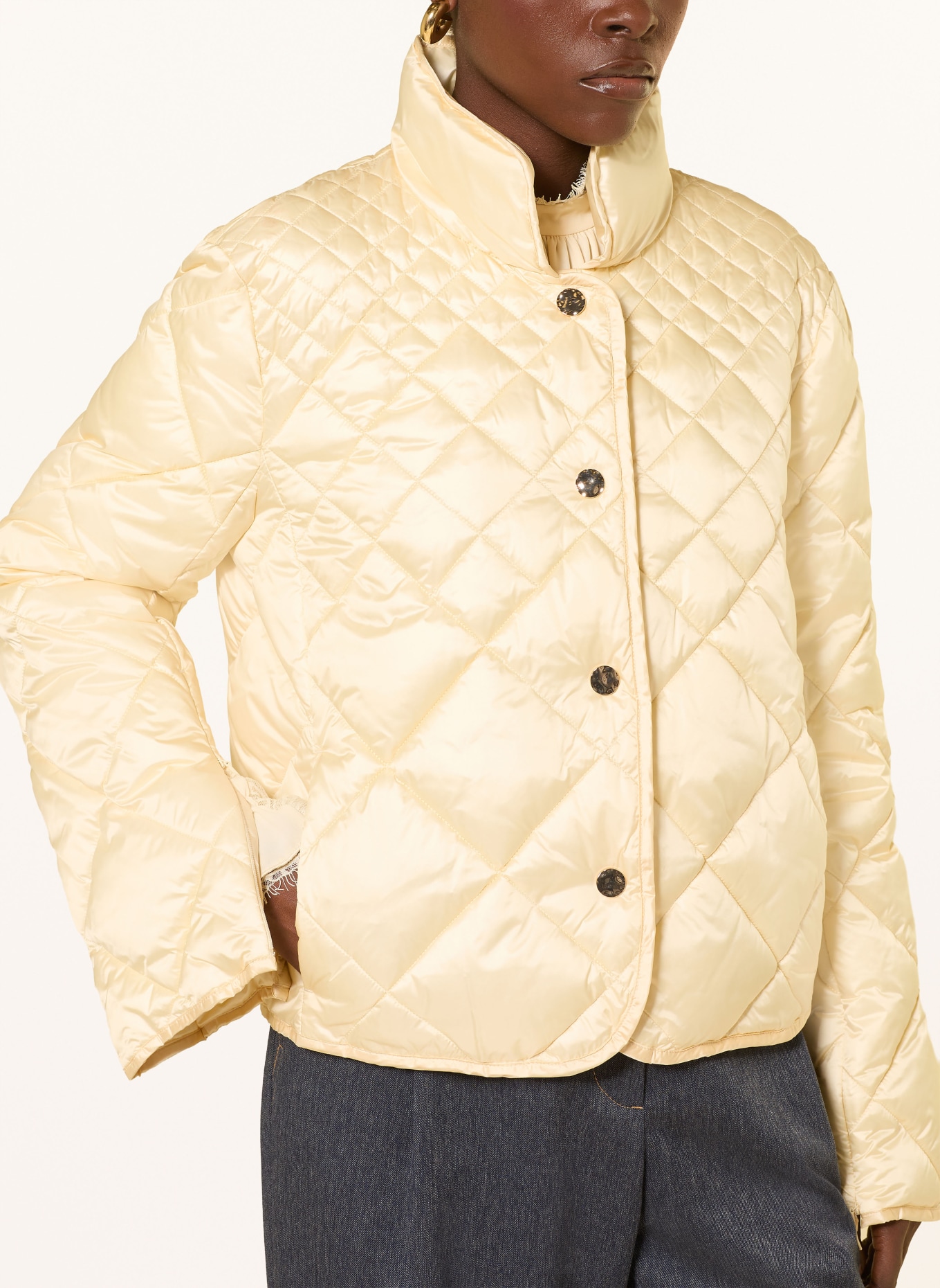 MARC CAIN Steppjacke: 126 lamb`s wool