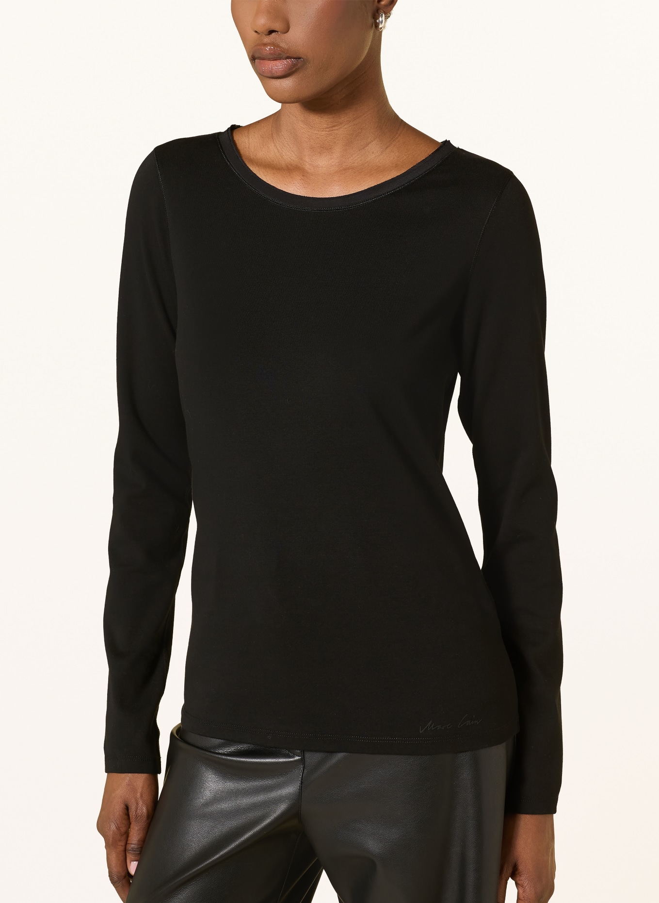 MARC CAIN Long-sleeve: 900 black new