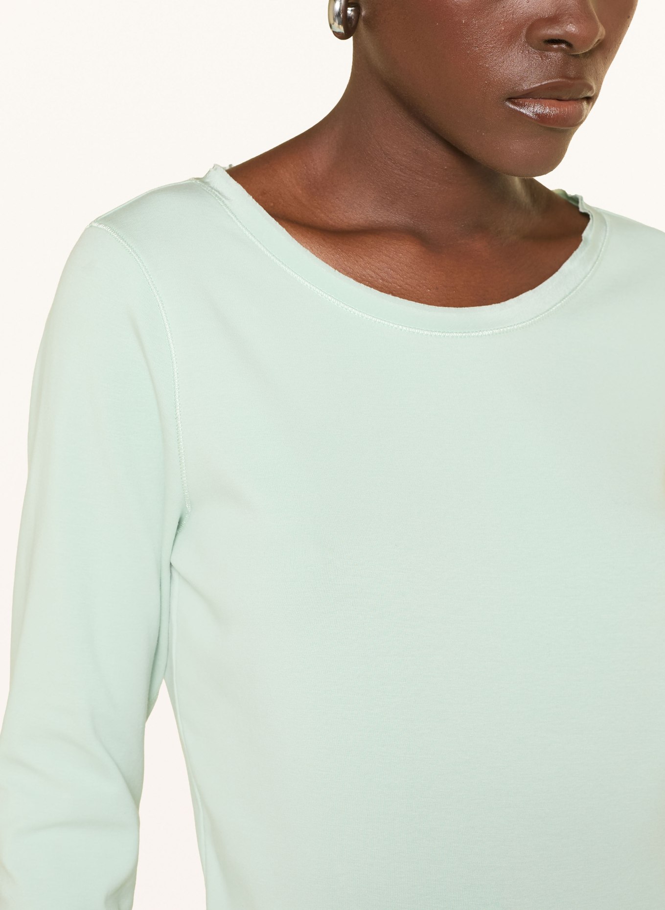MARC CAIN Longsleeve: 505 silt green