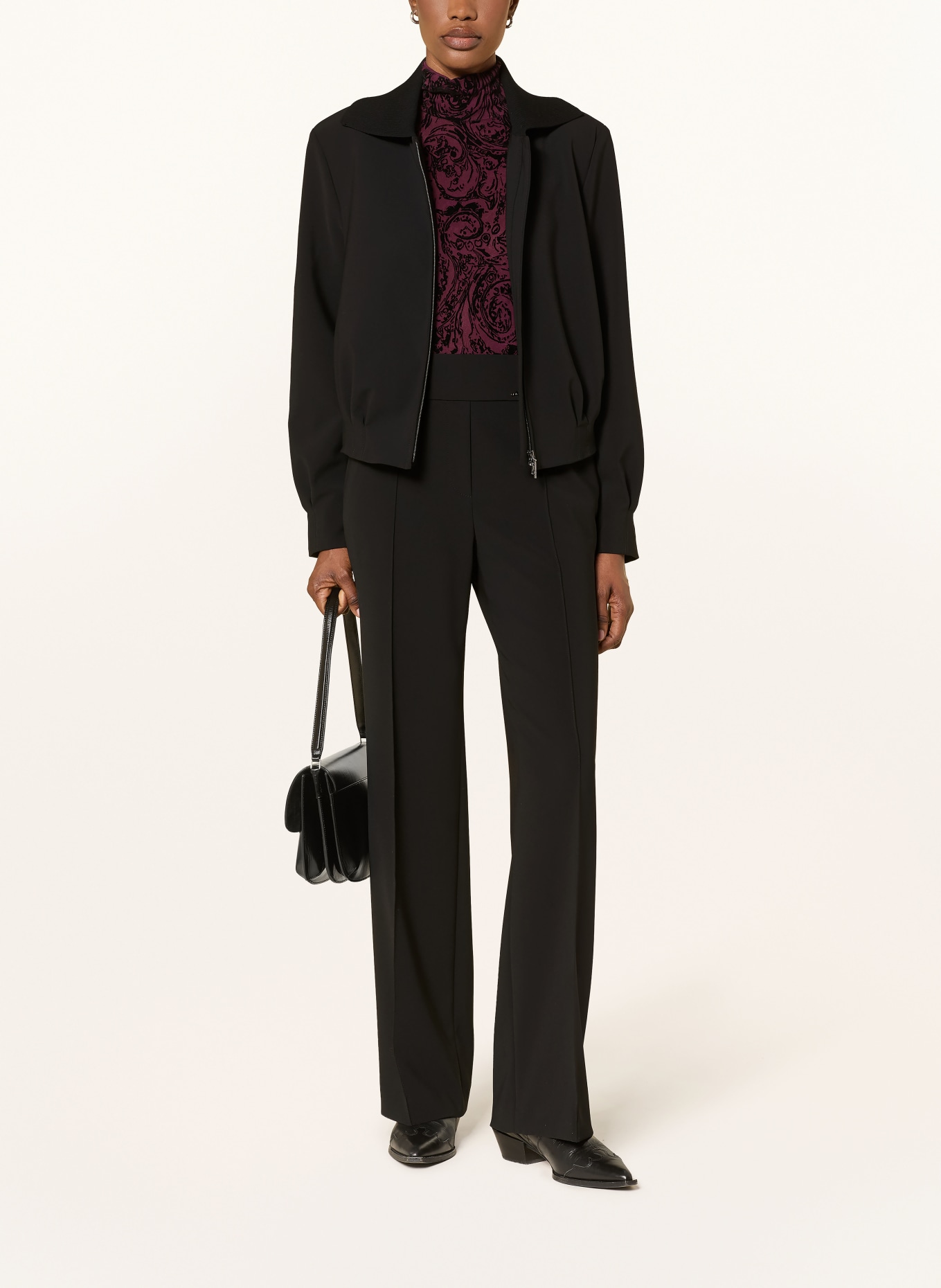 MARC CAIN Marlenehose WASHIONGTON: 900 black new