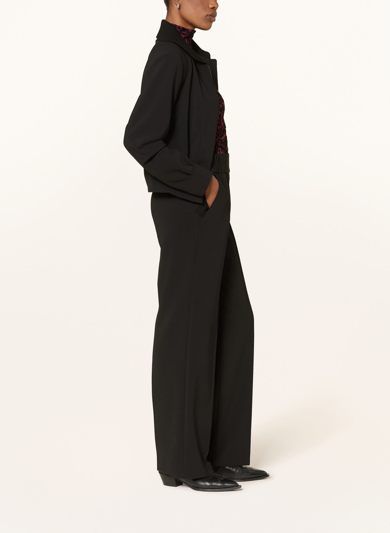 MARC CAIN Marlenehose WASHIONGTON: 900 black new
