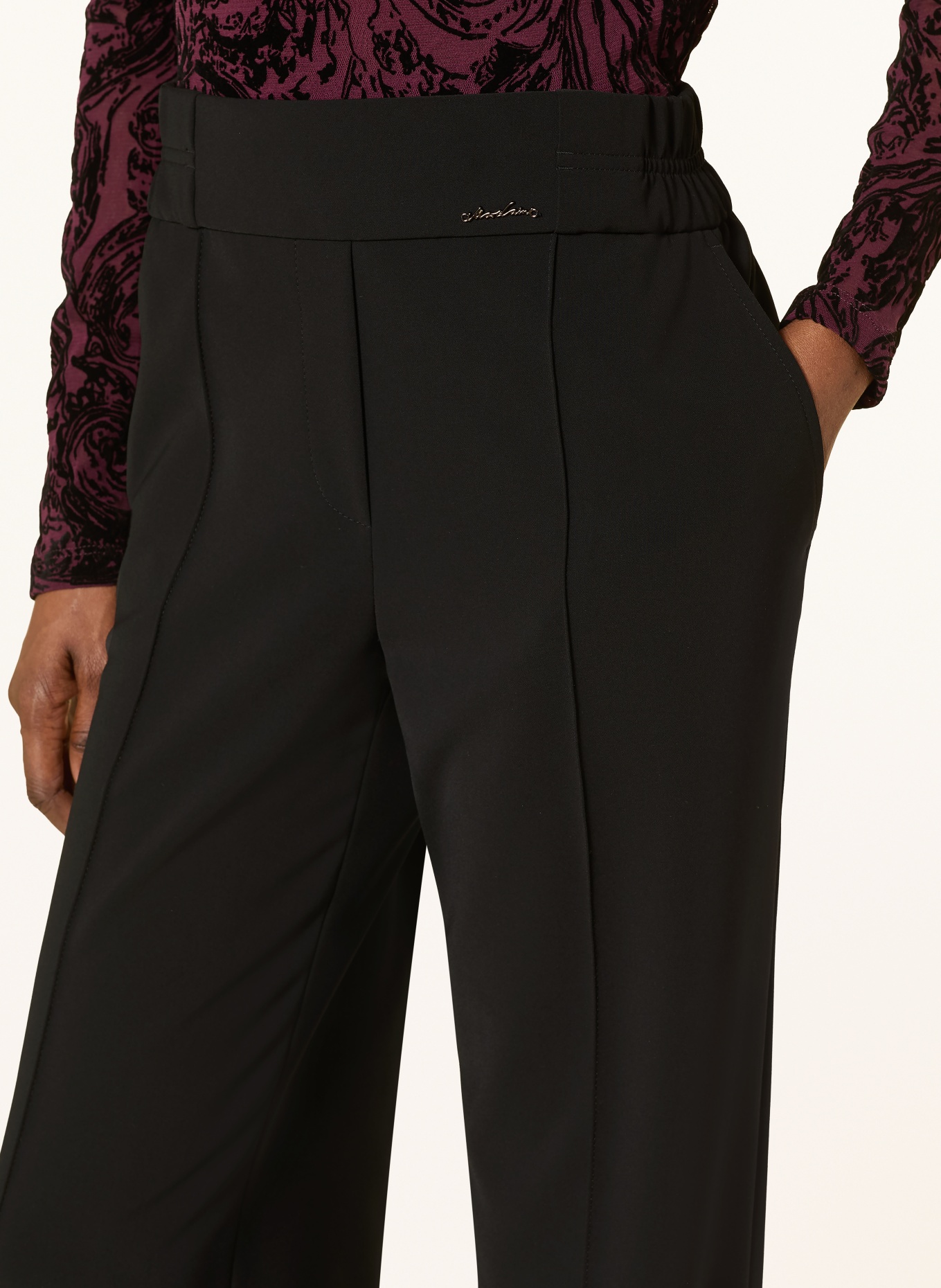 MARC CAIN Marlenehose WASHIONGTON: 900 black new