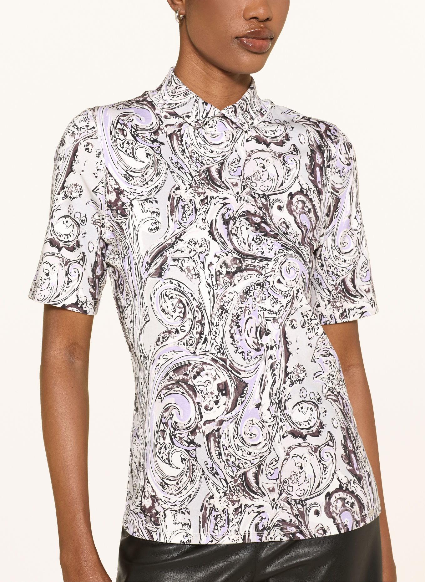 MARC CAIN T-shirt: 724 purple rose