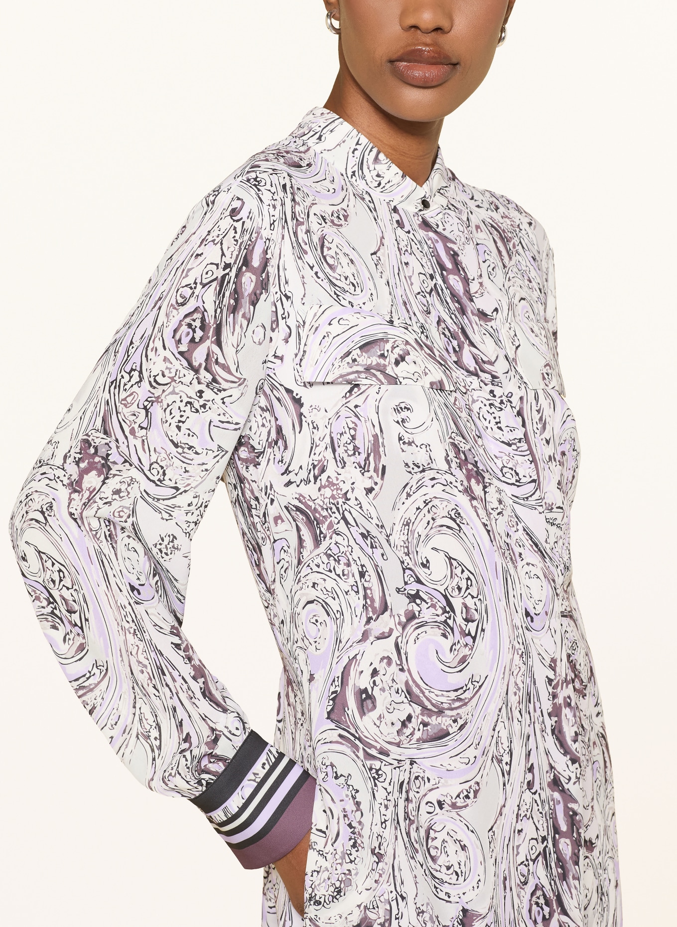 MARC CAIN Dress: 724 purple rose