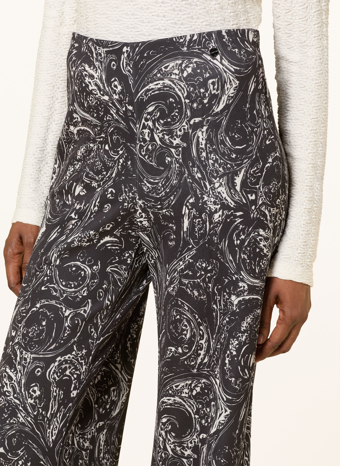 MARC CAIN Marlene pants WINDER: 900 black new