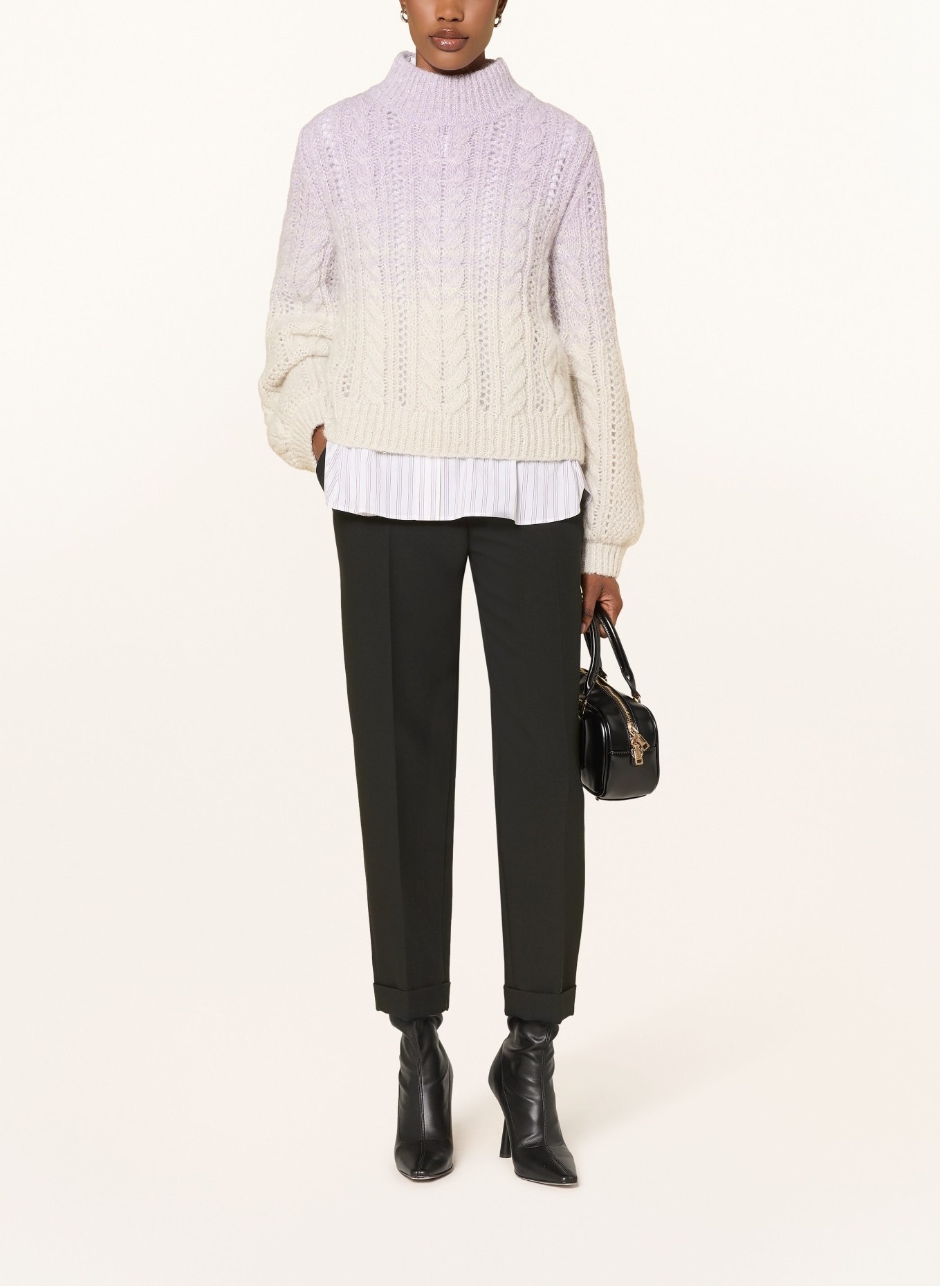 MARC CAIN 7/8-Hose FORDON: SCHWARZ
