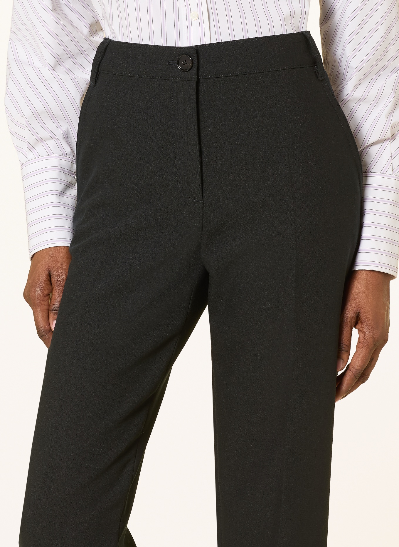 MARC CAIN 7/8-Hose FORDON: SCHWARZ
