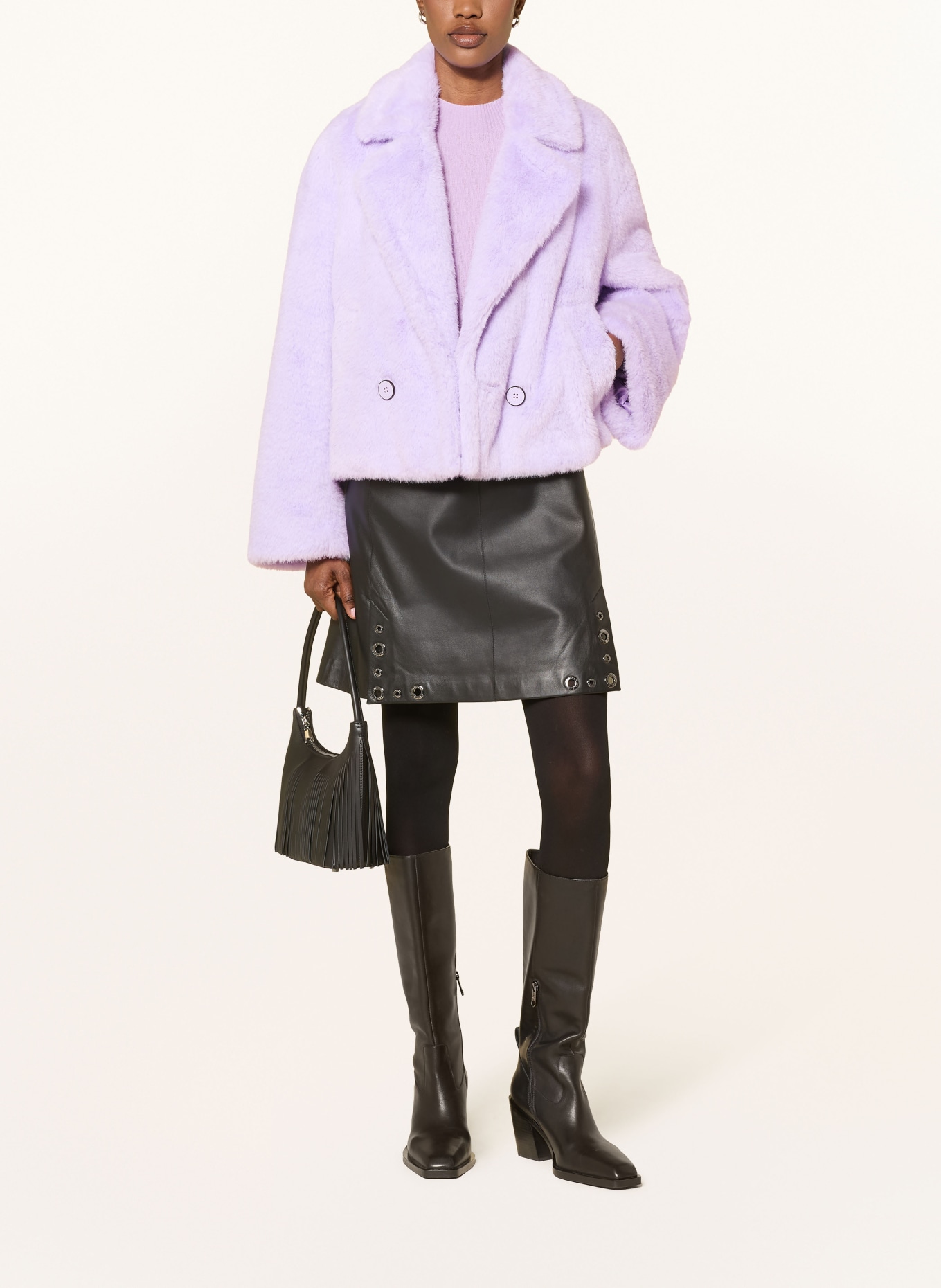 MARC CAIN Swetry: 724 purple rose